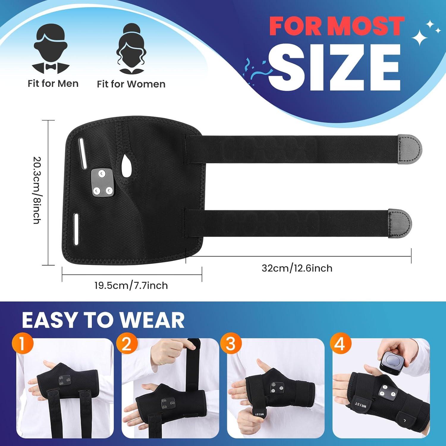 Almohadilla Calentadora Inalámbrica para Muñeca Izquierda WOLOYHEATIE