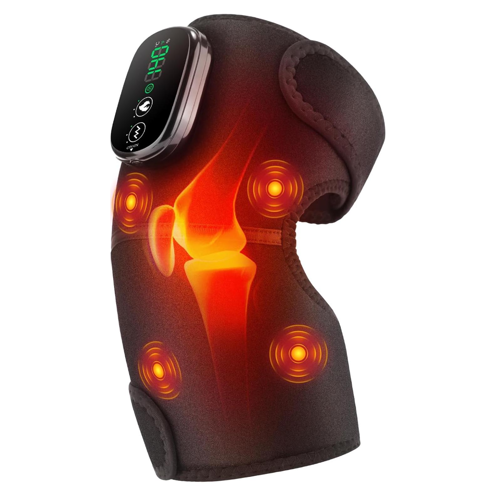 Almohadilla Térmica XL WOLOYHEATIE para Dolor de Rodilla 55.88x29.97cm