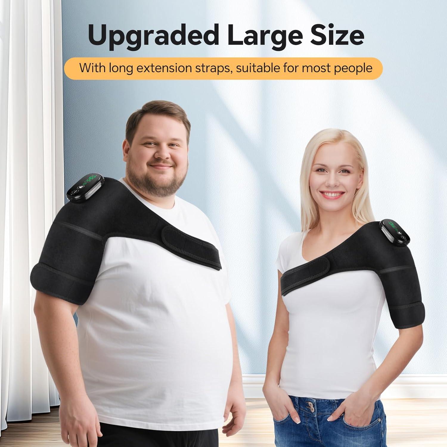 Almohadilla Térmica XL WOLOYHEATIE para Dolor de Rodilla 55.88x29.97cm