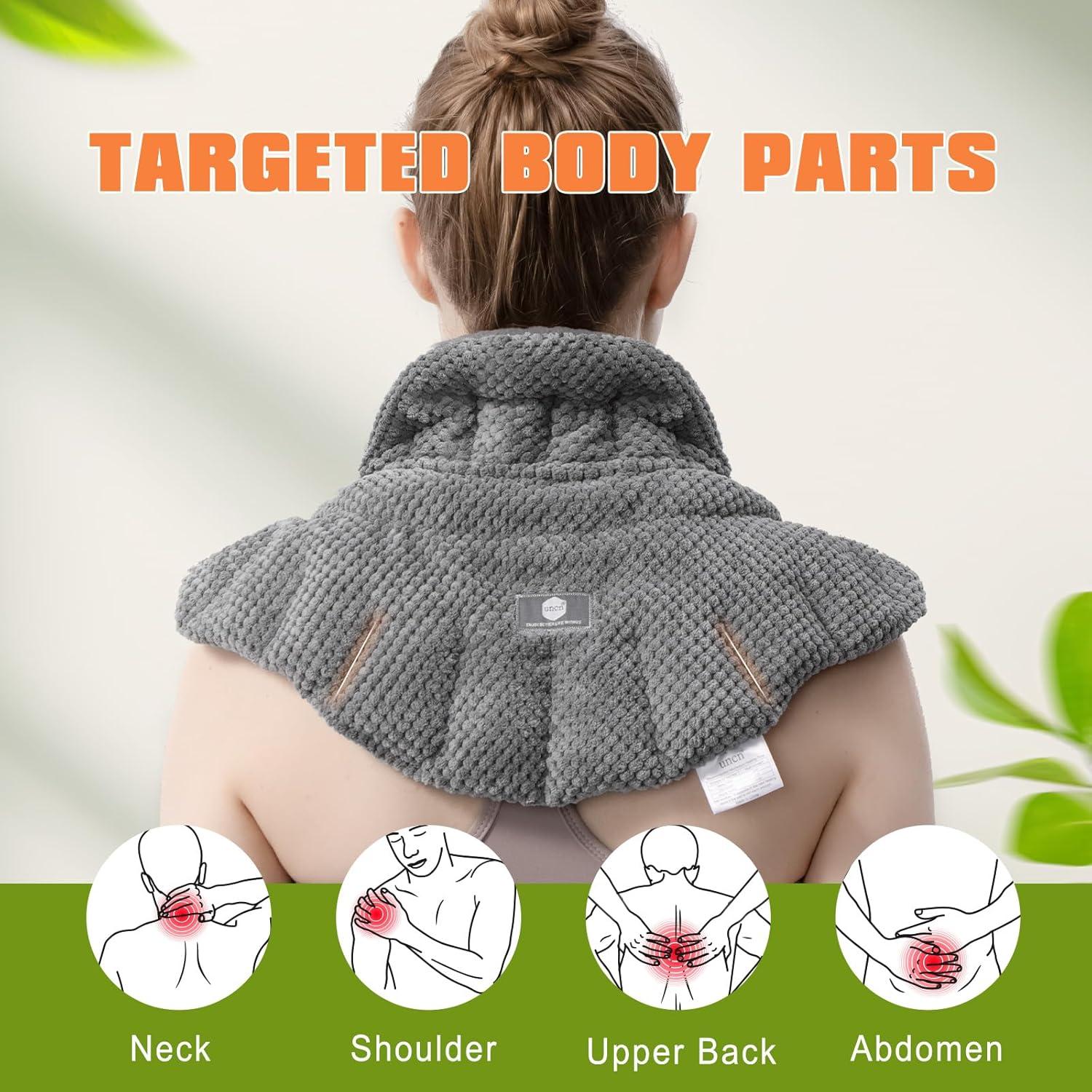 Almohadilla Térmica de Microondas Jiangsufang para Cuello y Hombros