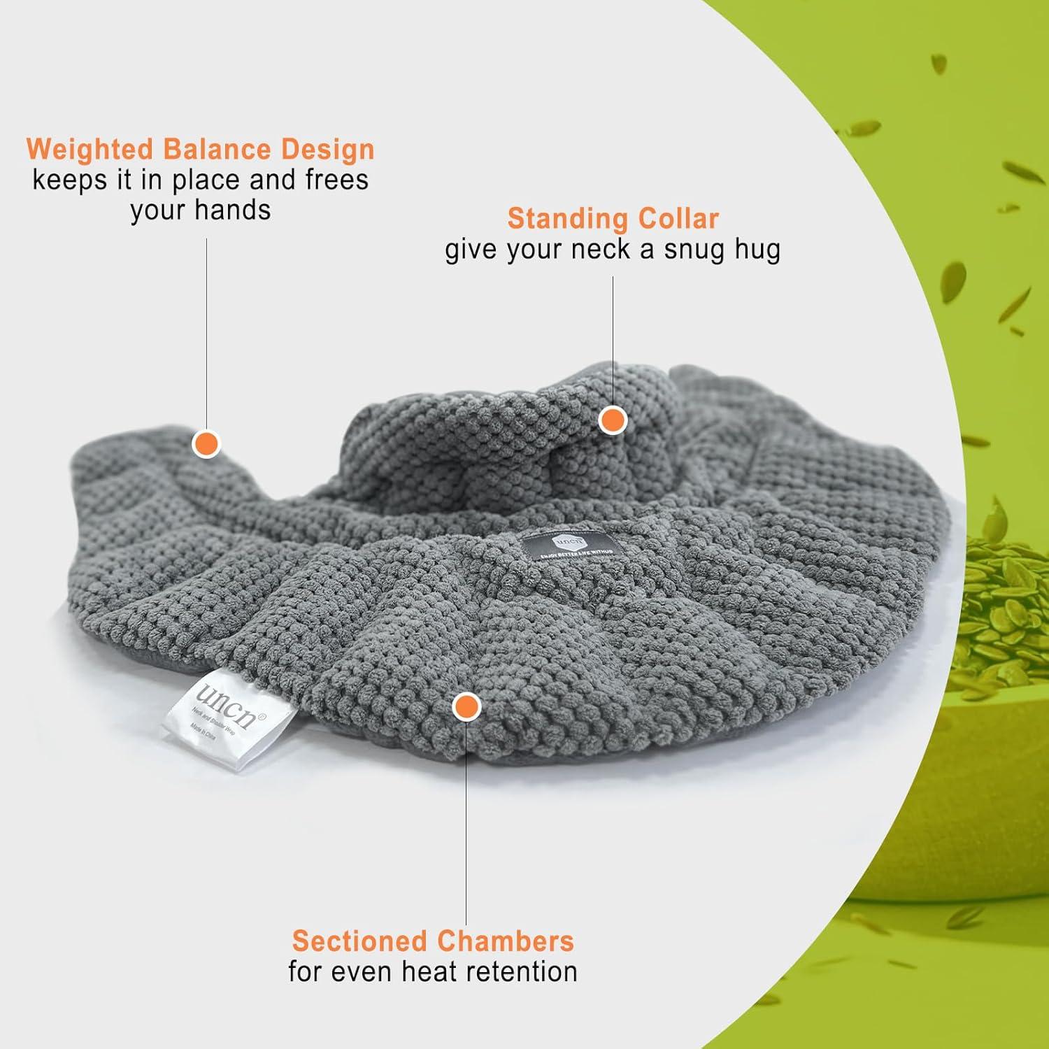 Almohadilla Térmica de Microondas Jiangsufang para Cuello y Hombros