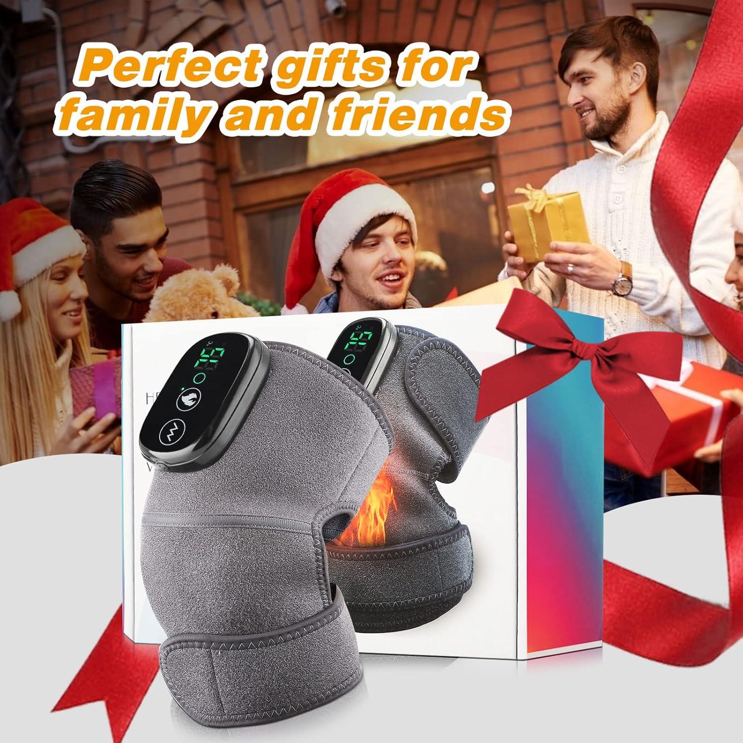 Masajeador Calentado 3 en 1 Inalámbrico Keepfit - Rodilla, Hombro, Codo