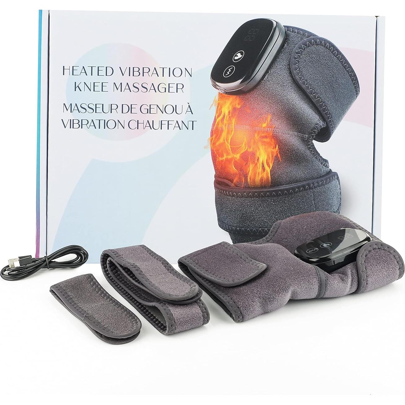 Masajeador Calentado 3 en 1 Inalámbrico Keepfit - Rodilla, Hombro, Codo