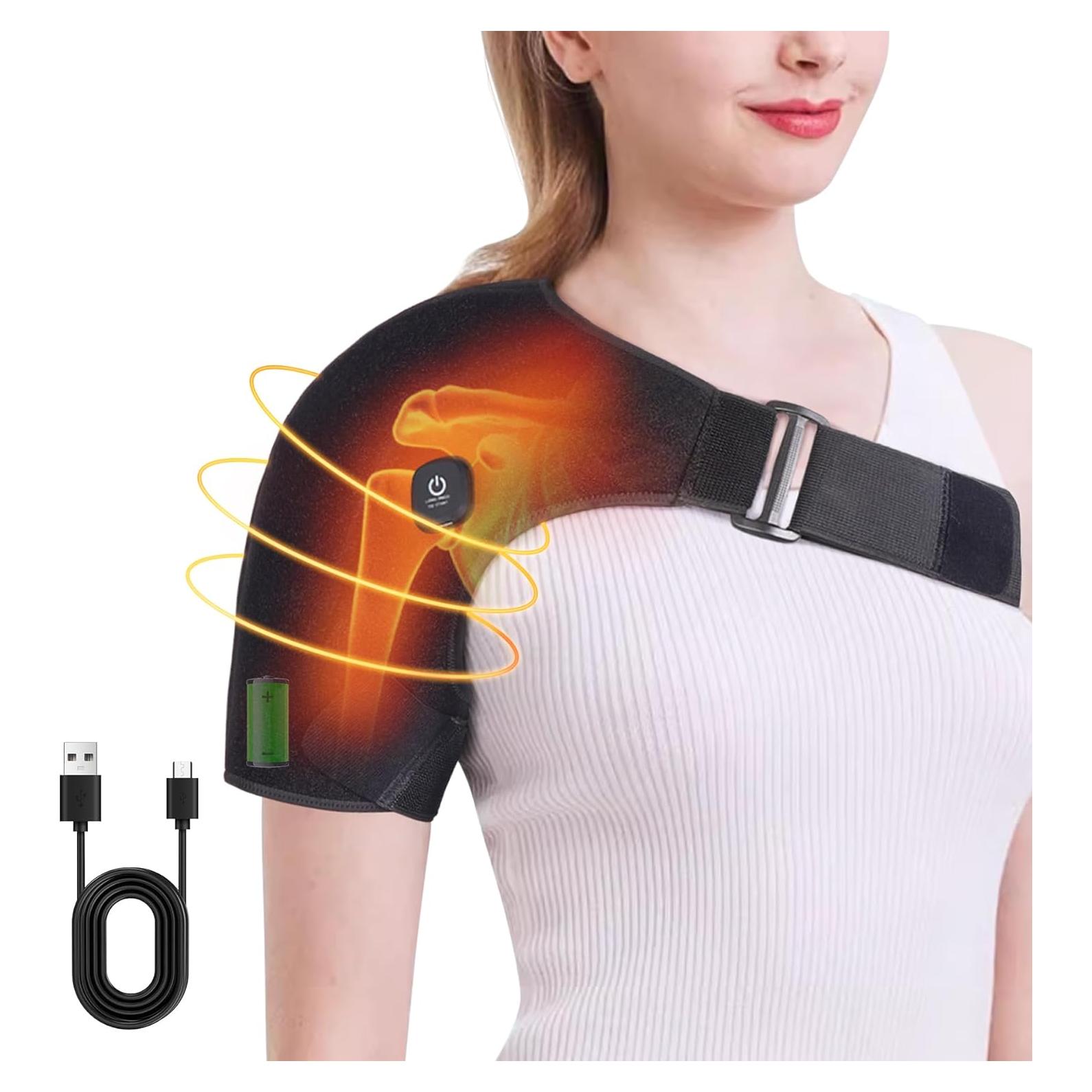 Envoltura Calentada Inalámbrica ComfyThera para Hombro 2 Calores