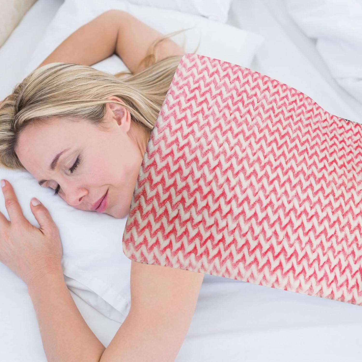 Almohadilla Térmica Eléctrica GOQOTOMO PW01 30x60cm Rosa