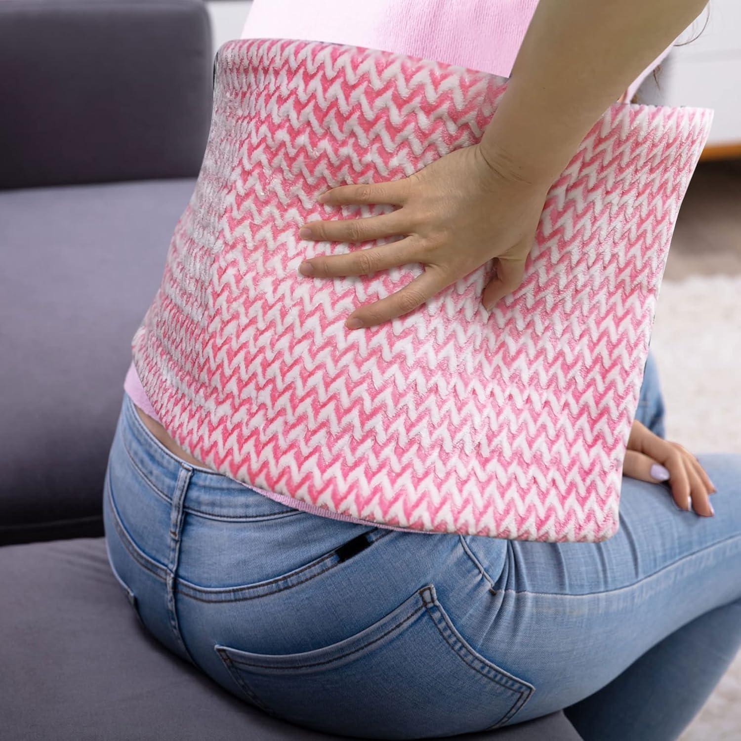 Almohadilla Térmica Eléctrica GOQOTOMO PW01 30x60cm Rosa