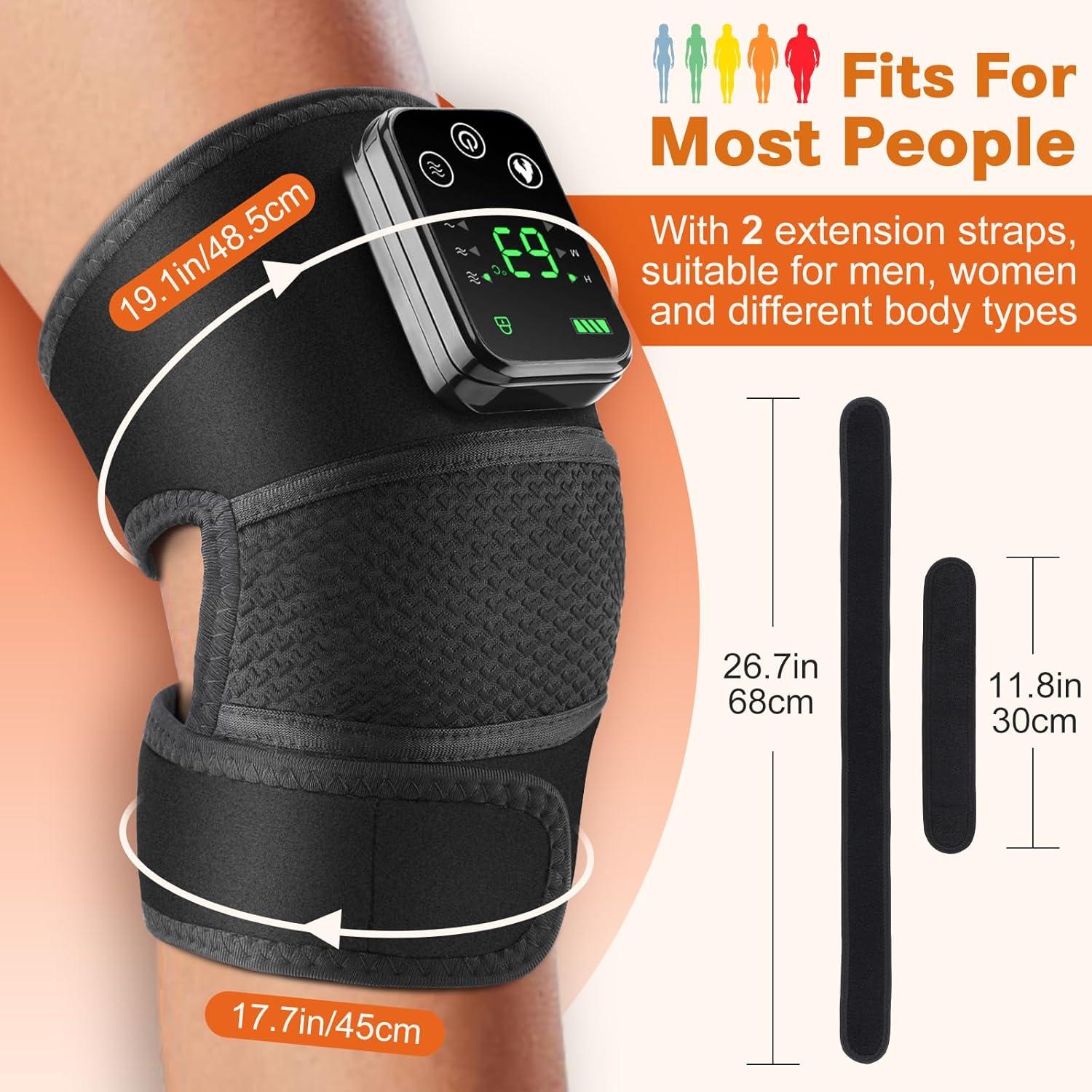 Almohadilla Calentadora Inalámbrica WOLOYHEATIE para Rodilla con Masaje