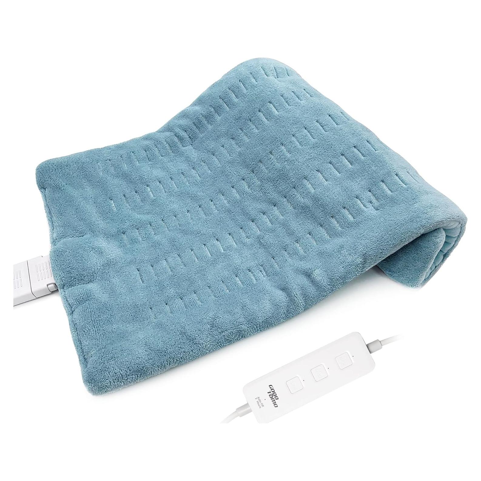 Almohadilla Térmica GOQOTOMO 30x60 cm con Peso y Calor Rápido