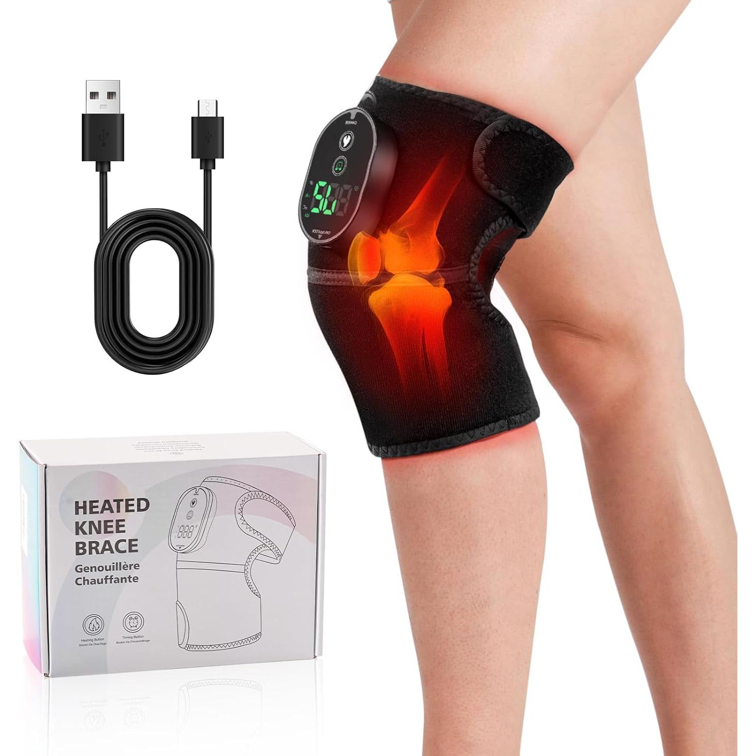 Almohadilla Calentadora Inalámbrica LANGSKIP para Rodilla 3000mAh