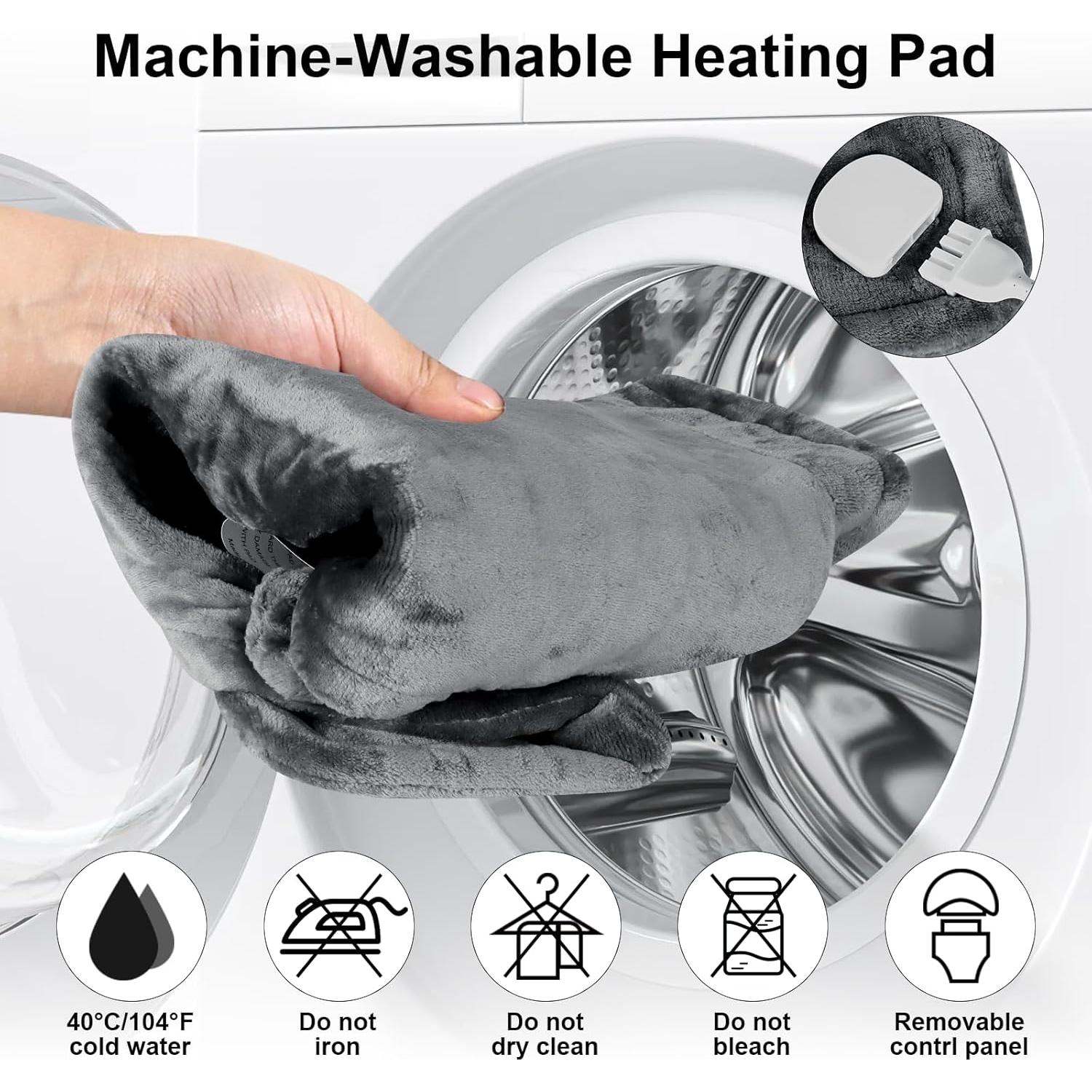 Almohadilla Térmica Eléctrica RDDSIVS 61x89cm 9 Niveles Calor
