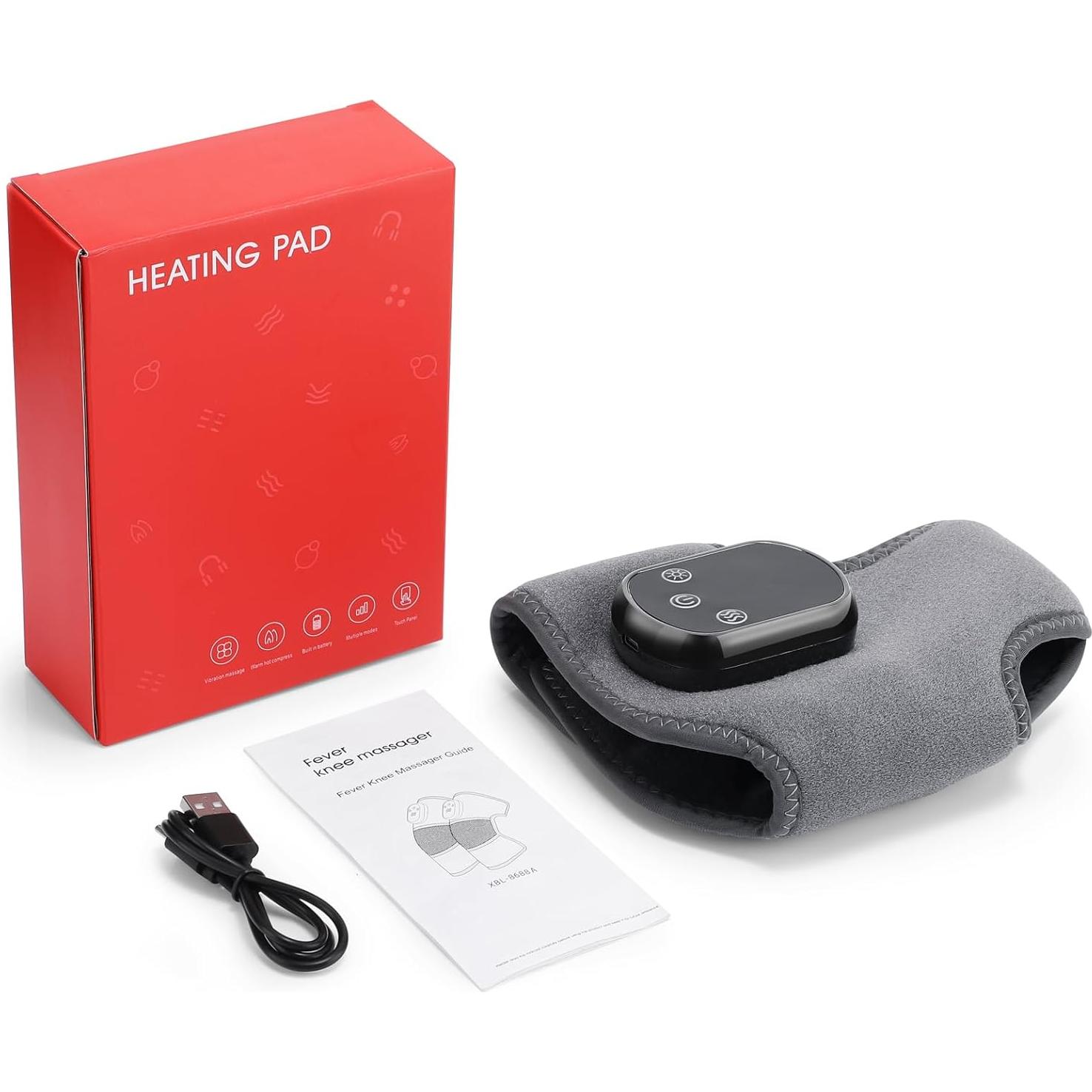 Masajeador de Tobillo Inalámbrico EDIFOLLY con Calor y Vibración