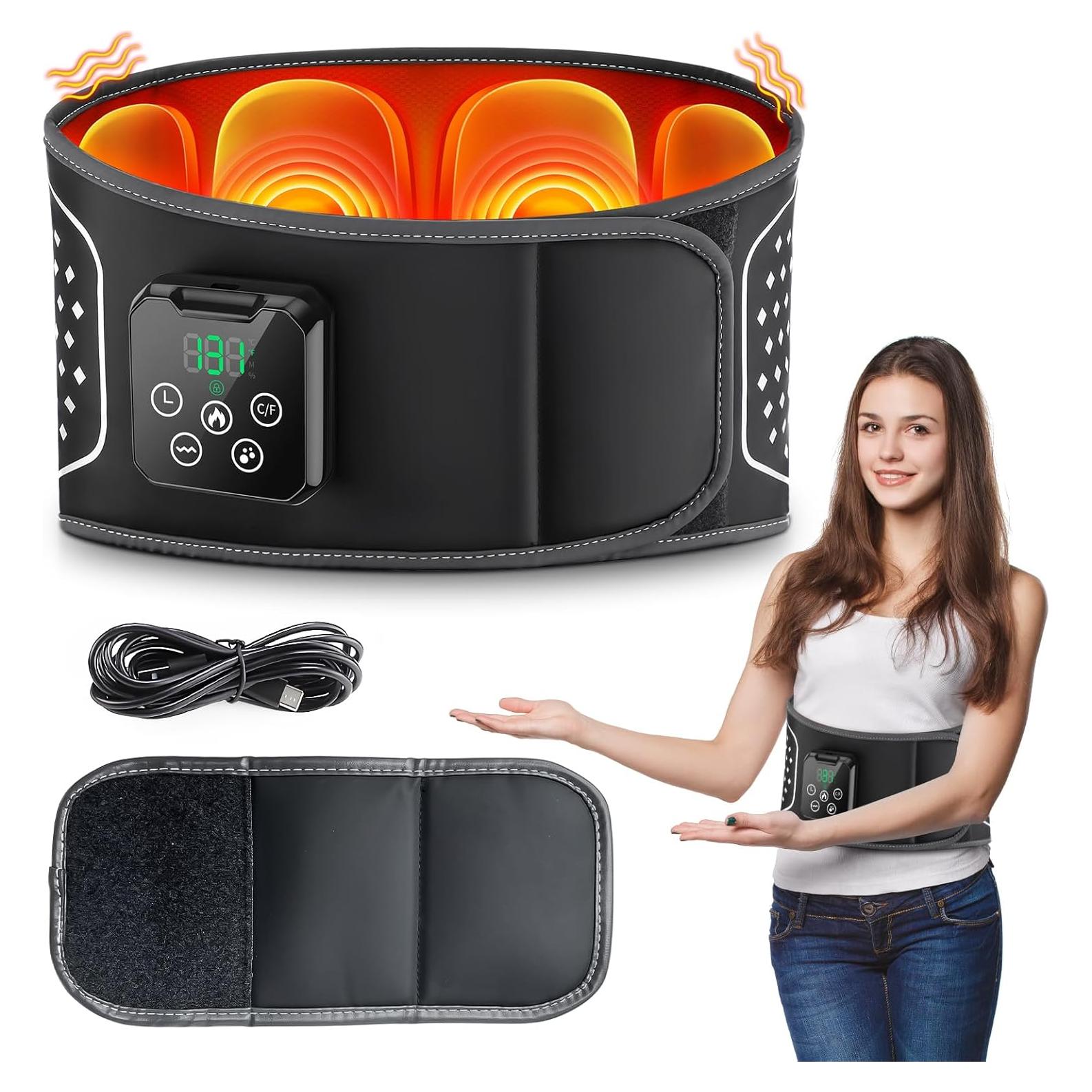 Masajeador de espalda calefactable inalámbrico Yincook 3 niveles