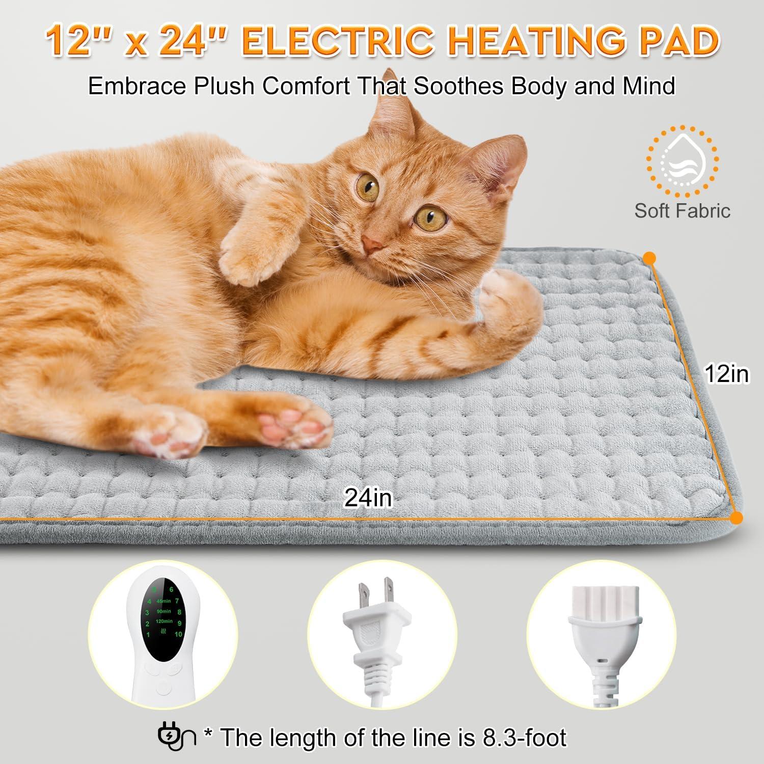 Almohadilla Calefactora LANVA 60x30cm 10 Niveles Calor ETL