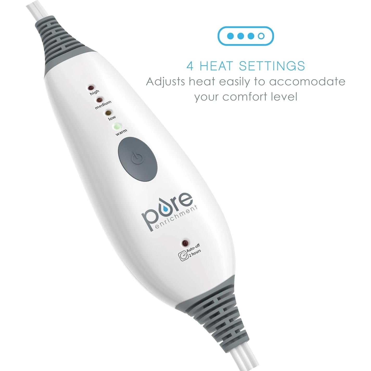 Almohadilla de Calor Terapéutica Pure Enrichment 30x60 cm