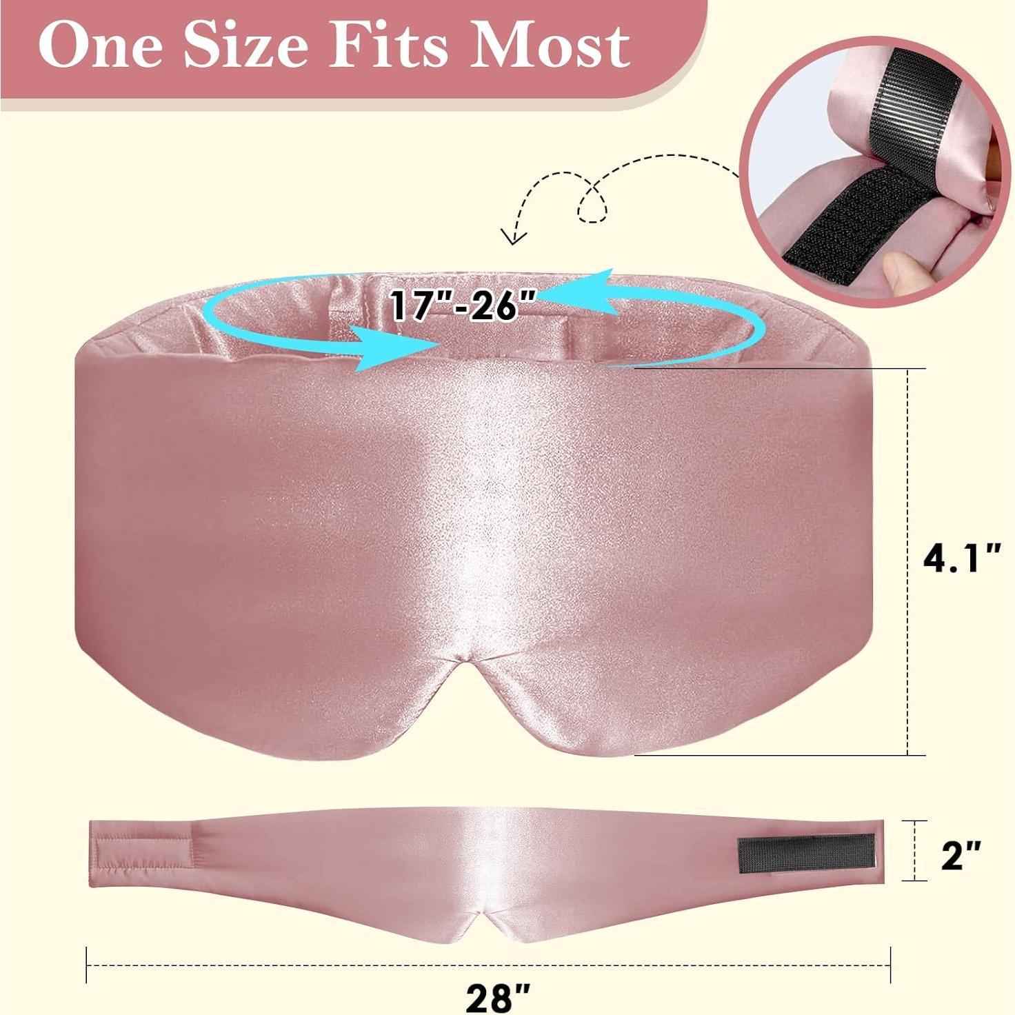 Máscara Térmica de Ojos FERVORSOFT Rosa con USB y 3 Temperaturas