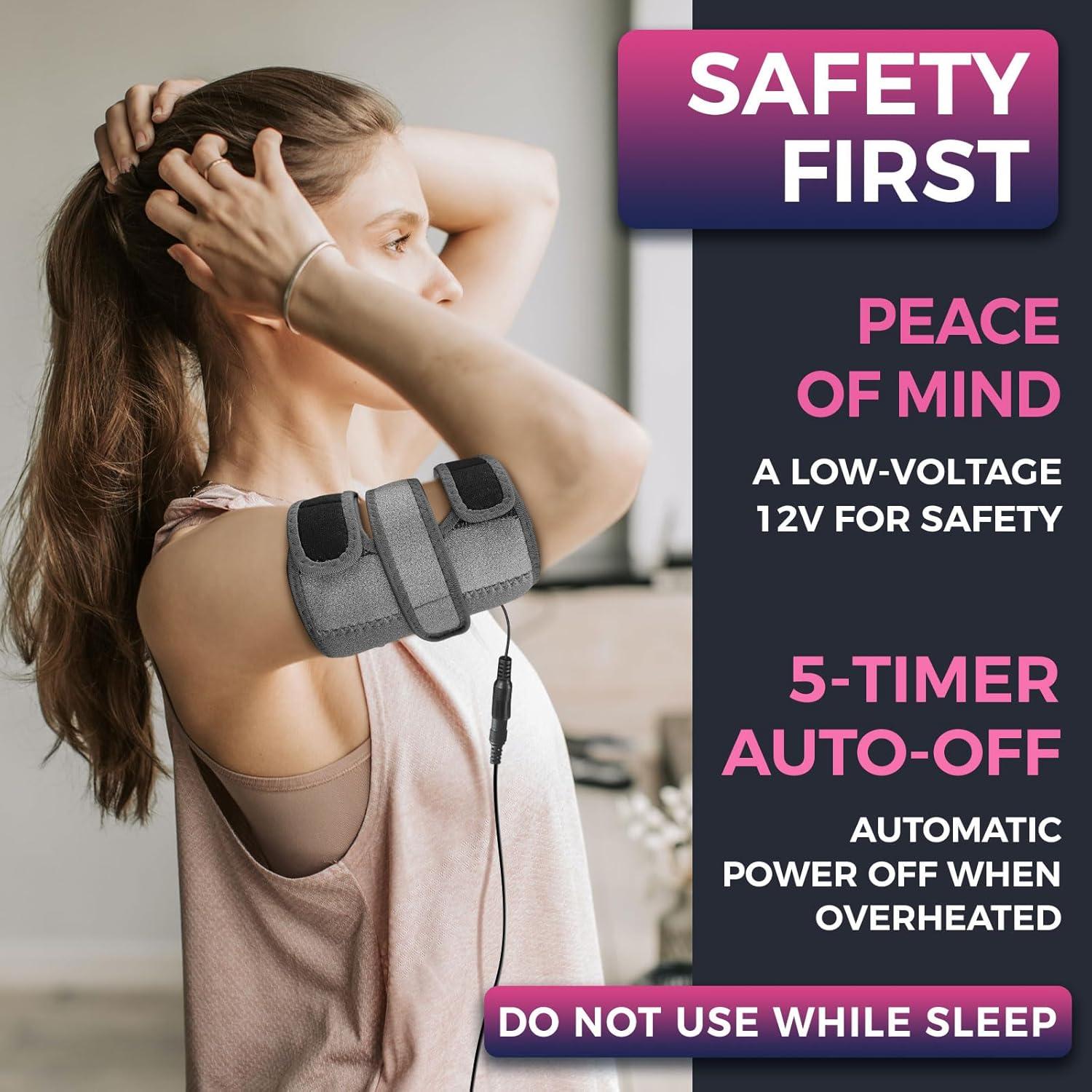 Almohadilla Calentadora CREATRILL para Brazo Superior 12V