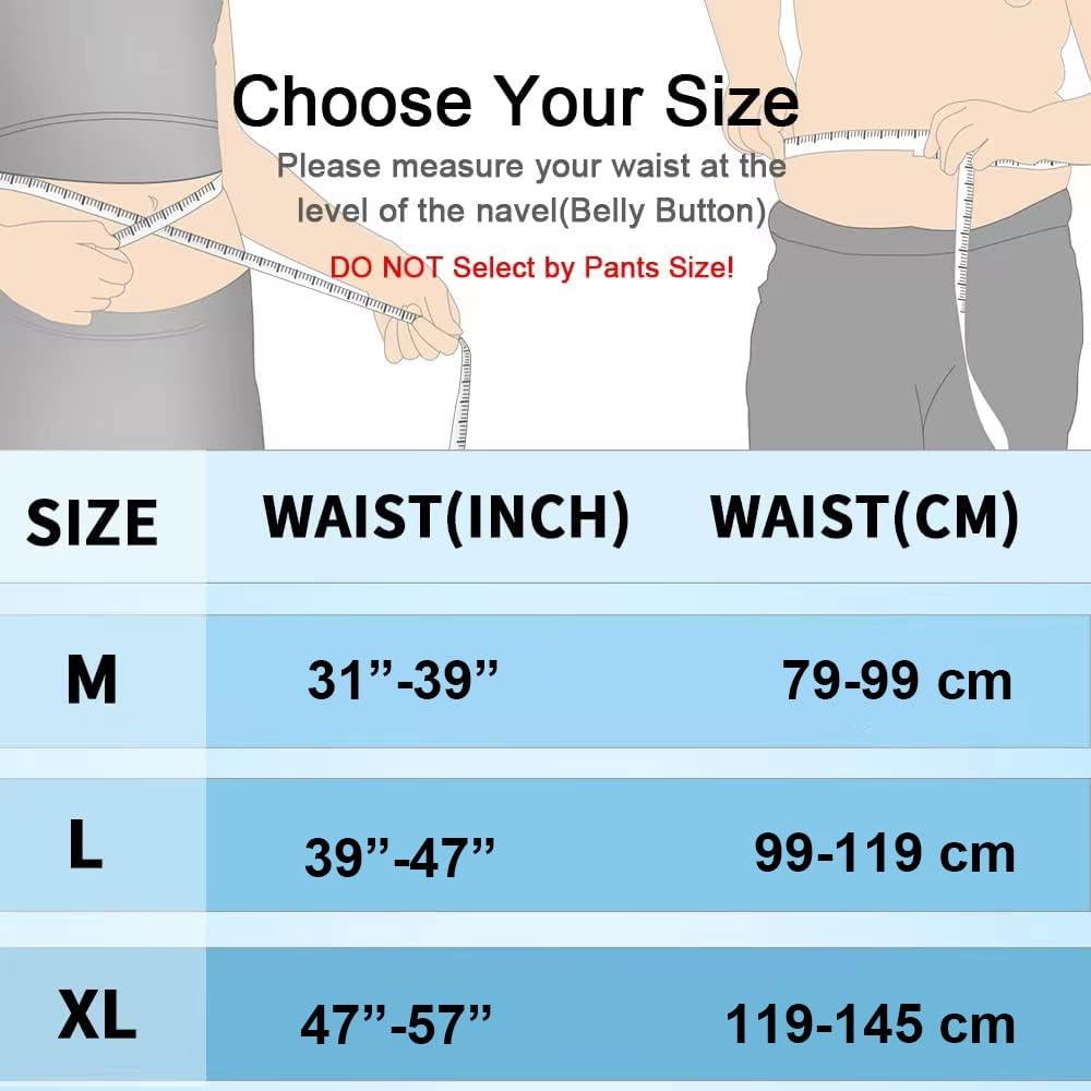 Faja lumbar térmica Oramuon con almohadilla ajustable M