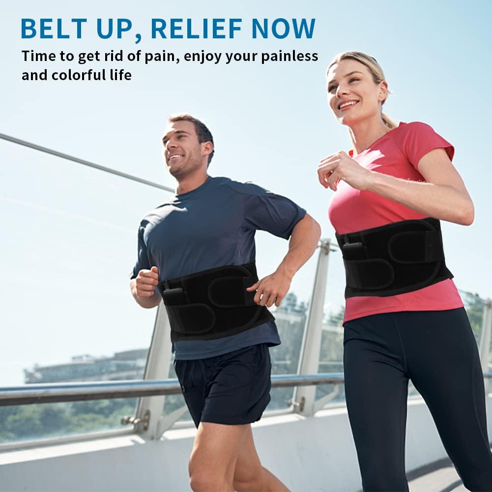 Faja lumbar térmica Oramuon con almohadilla ajustable M