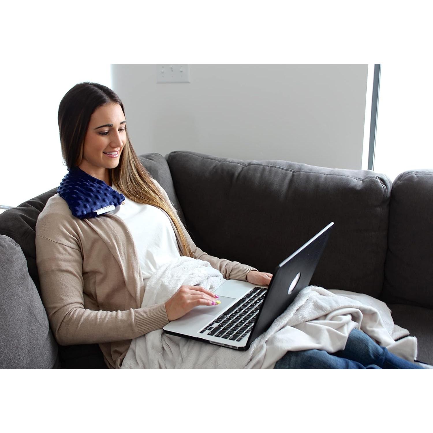 Almohadilla Térmica Ponderada Solayman's para Cuello y Hombros