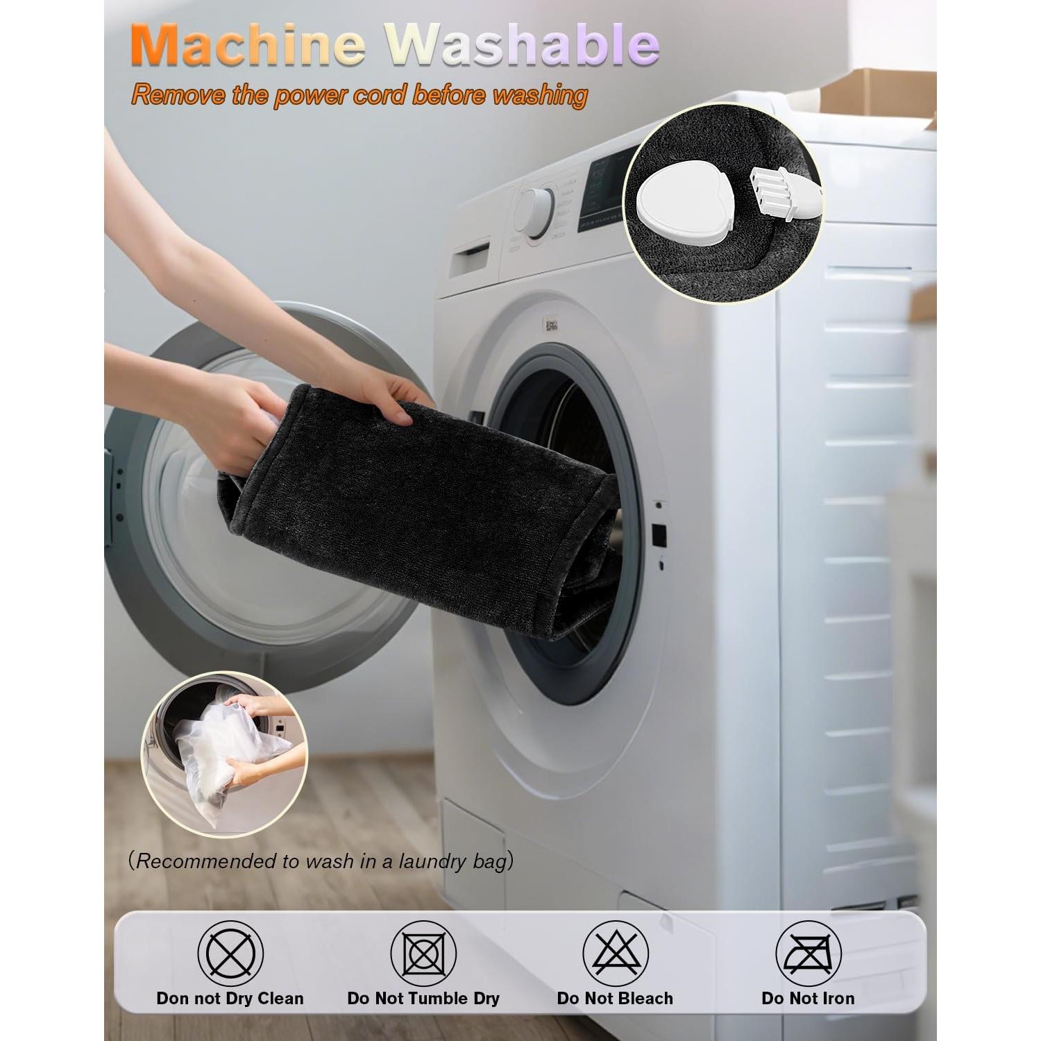 Almohadilla Calefactora Eléctrica LANVA 61x84cm 6 Niveles Calor