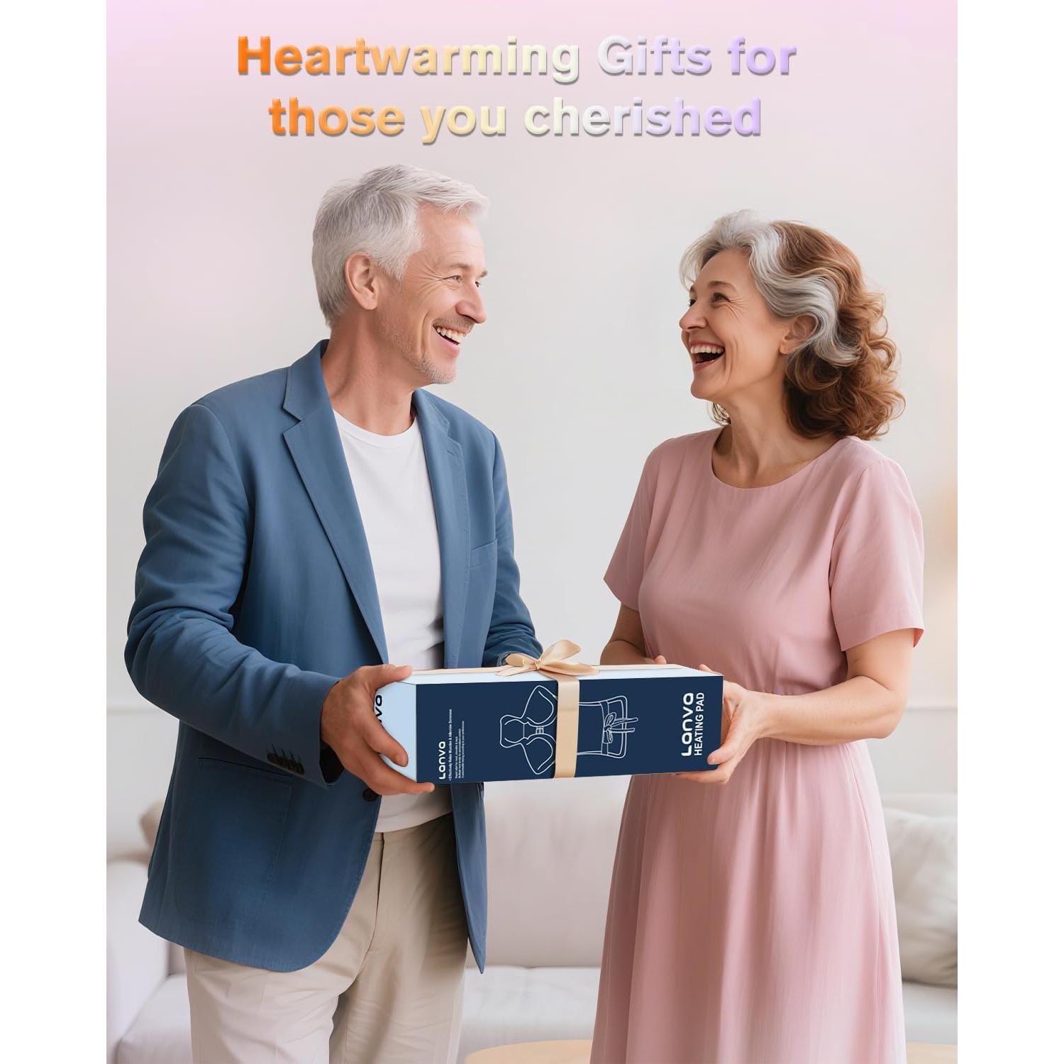 Almohadilla Calefactora Eléctrica LANVA 61x84cm 6 Niveles Calor