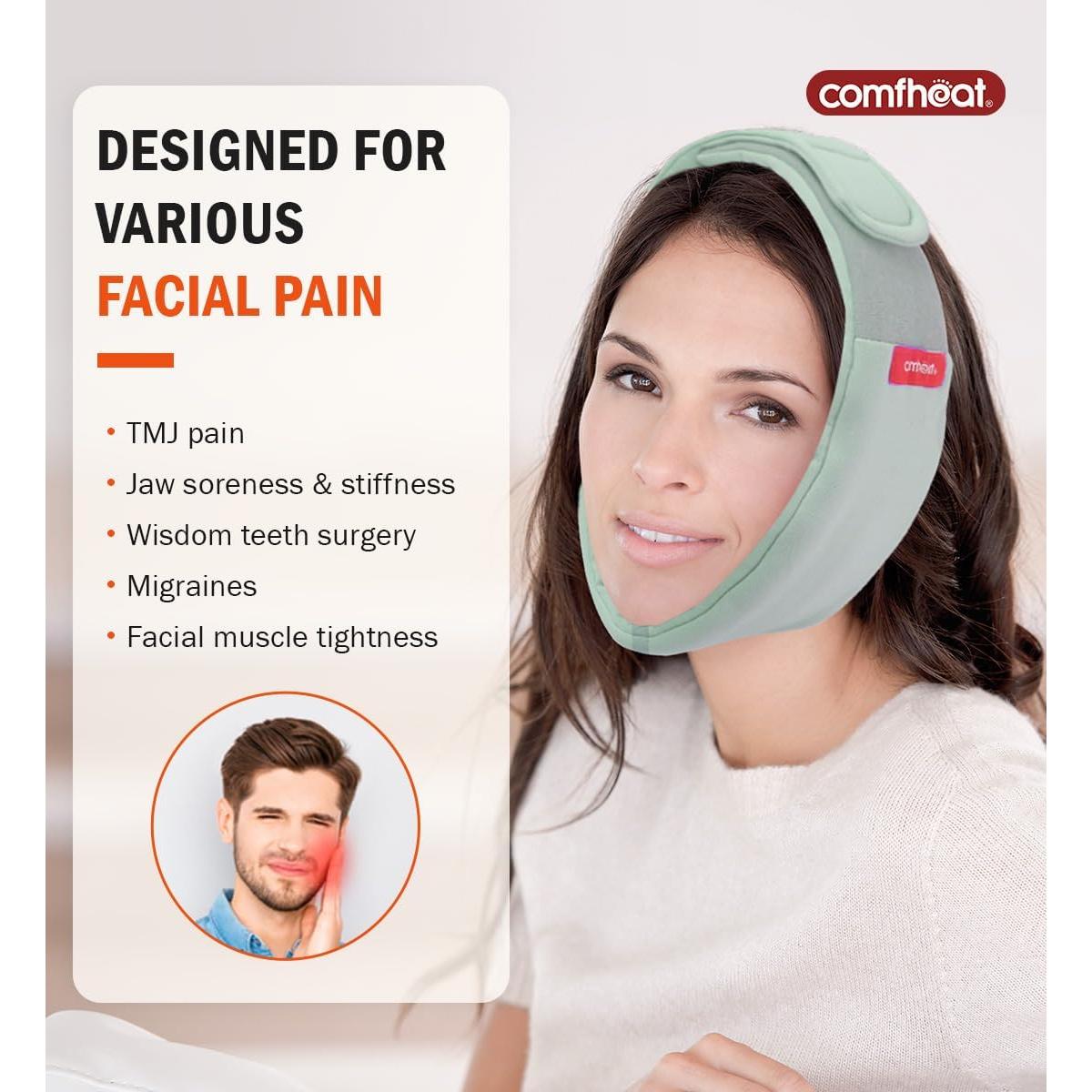 Almohadilla Térmica Facial Comfheat para TMJ USB 3 Calores