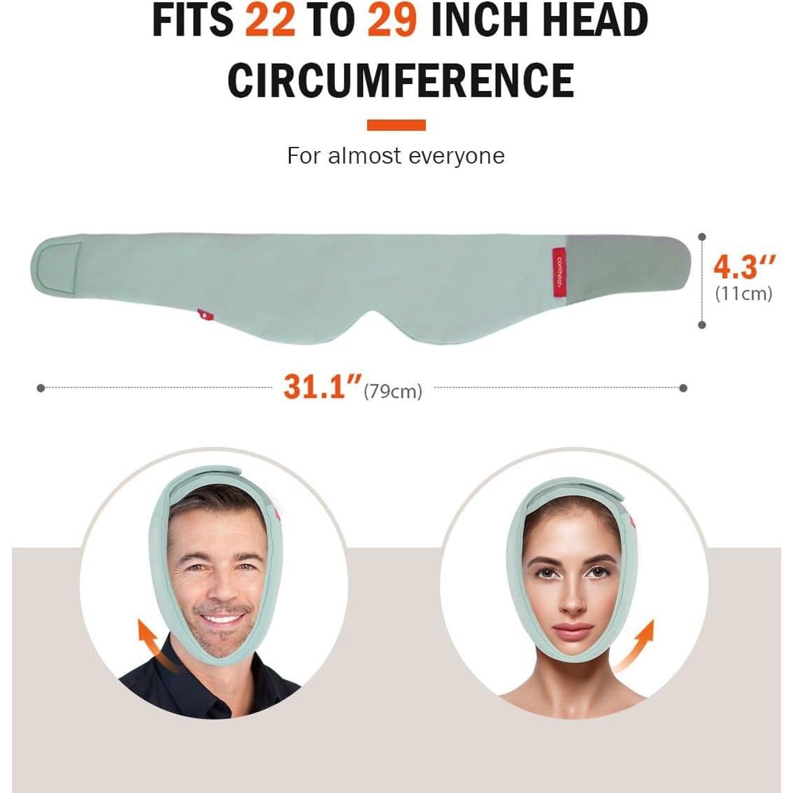 Almohadilla Térmica Facial Comfheat para TMJ USB 3 Calores