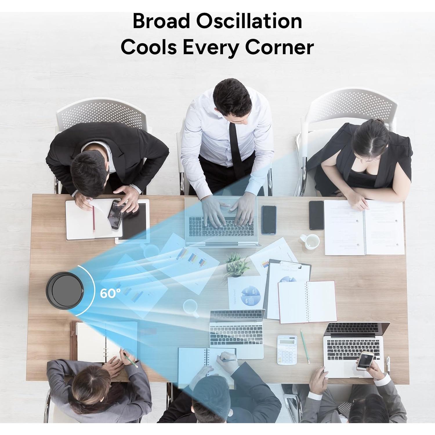 Ventilador de Torre DR.PREPARE 16" Oscilante 3 Velocidades