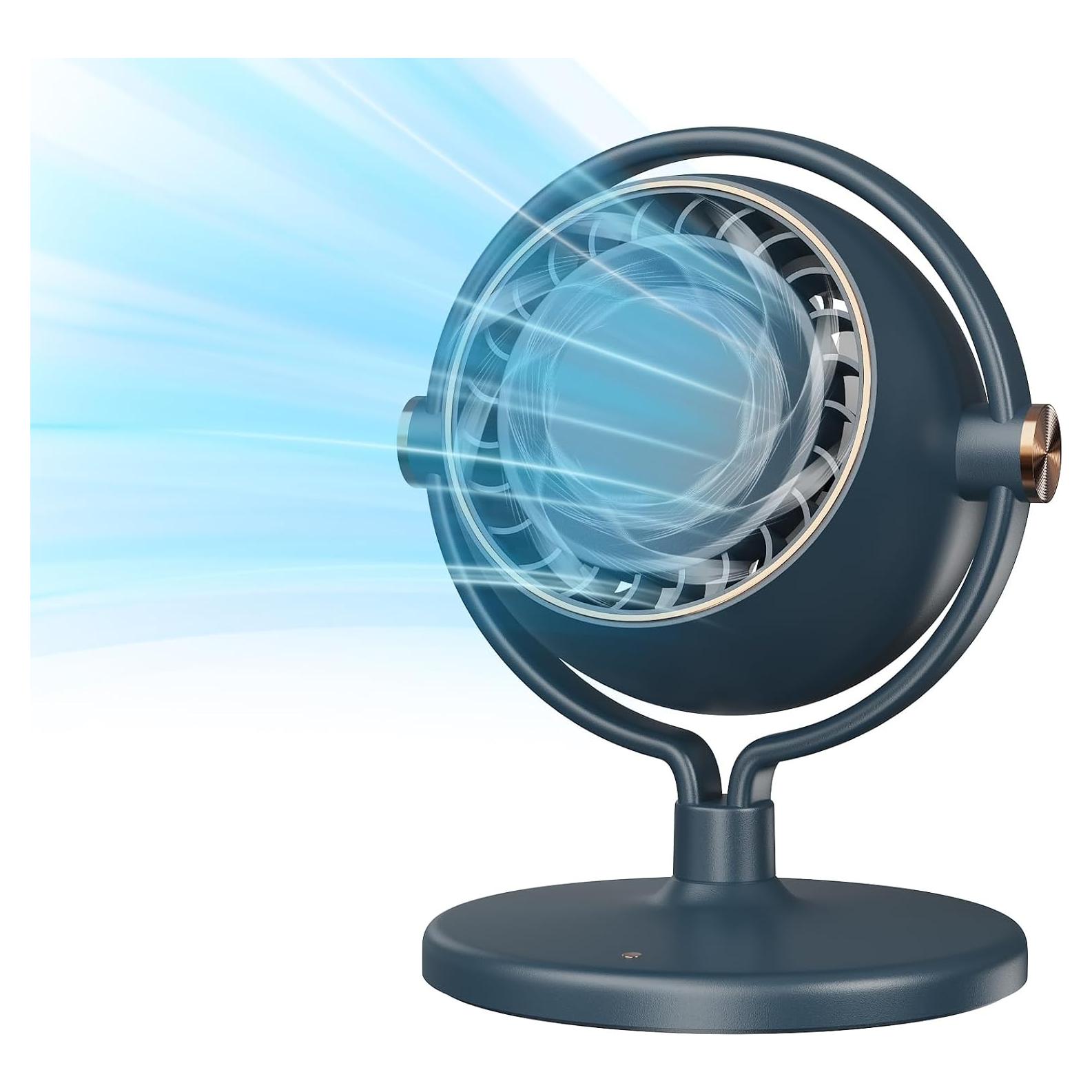 Ventilador de Mesa Silencioso MEI SHUO PIN 7 Pulgadas 3 Velocidades