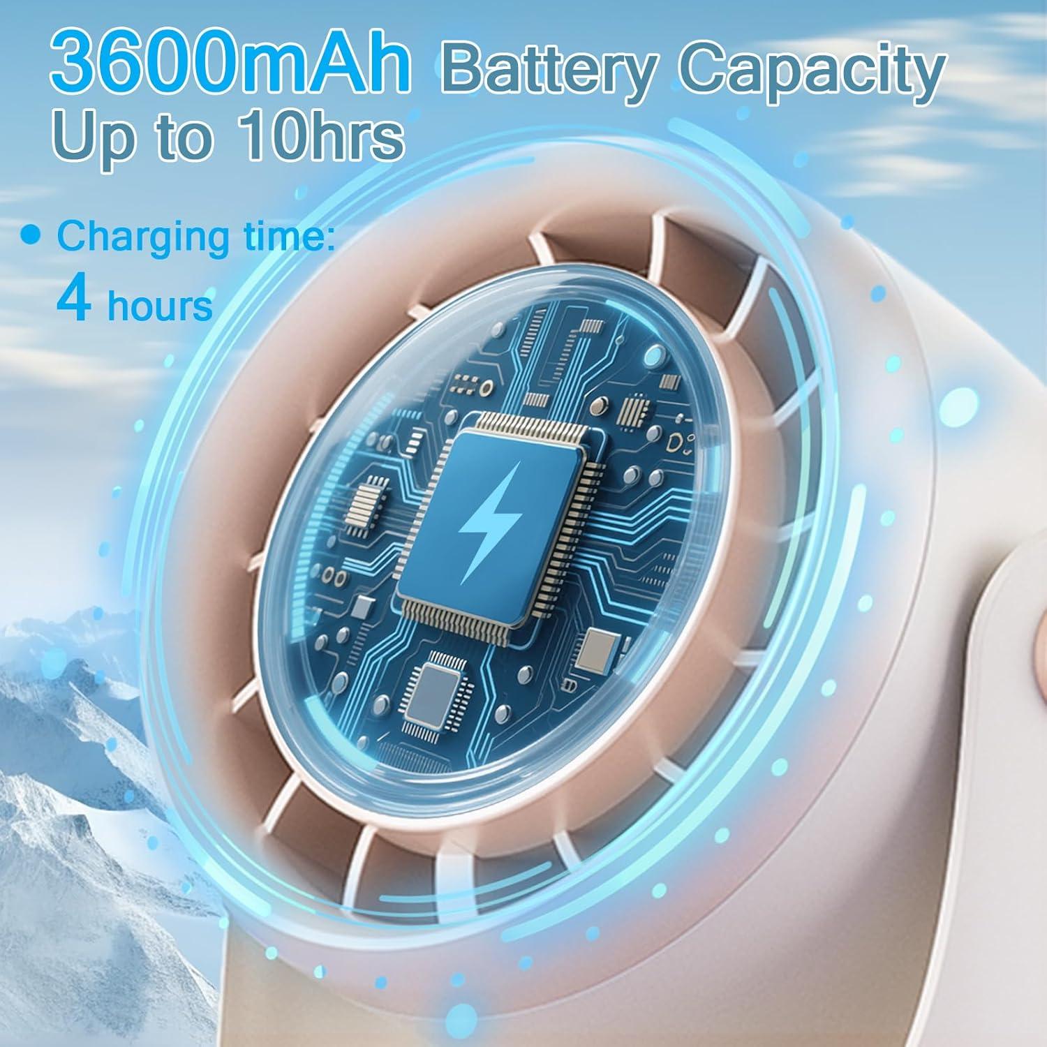 Ventilador de Escritorio Guxly DS311 Silencioso 100 Velocidades