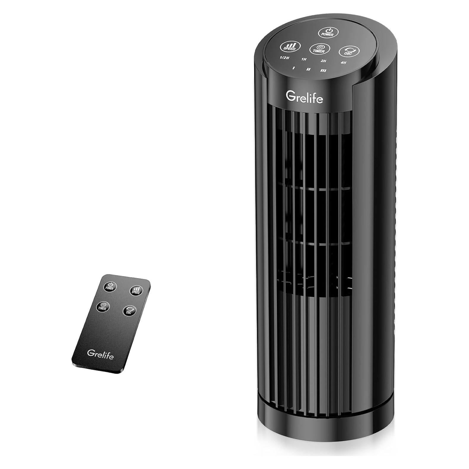 Ventilador de Torre Grelife TF-2202EB 38.4 cm Silencioso 30W