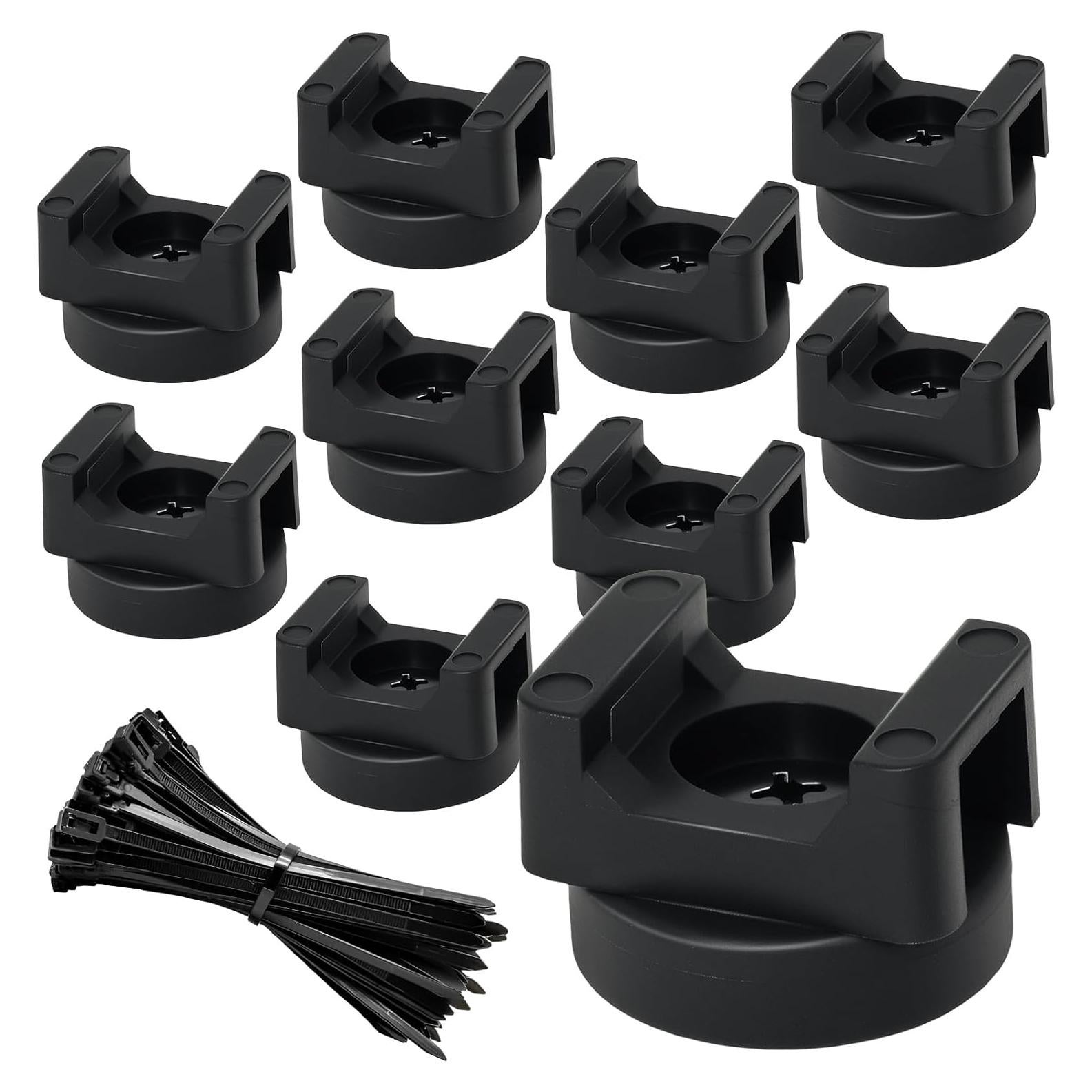 18 Clips Magnéticos para Cables mzfoo - Soporte de Cinta 5.2 kg
