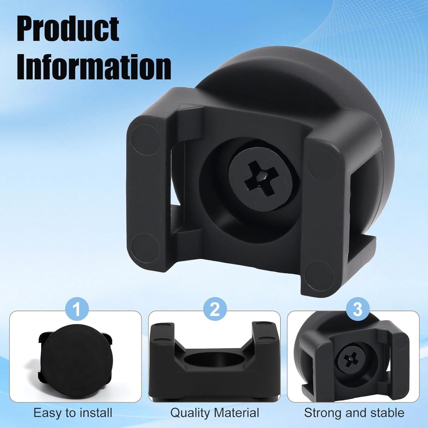 18 Clips Magnéticos para Cables mzfoo - Soporte de Cinta 5.2 kg