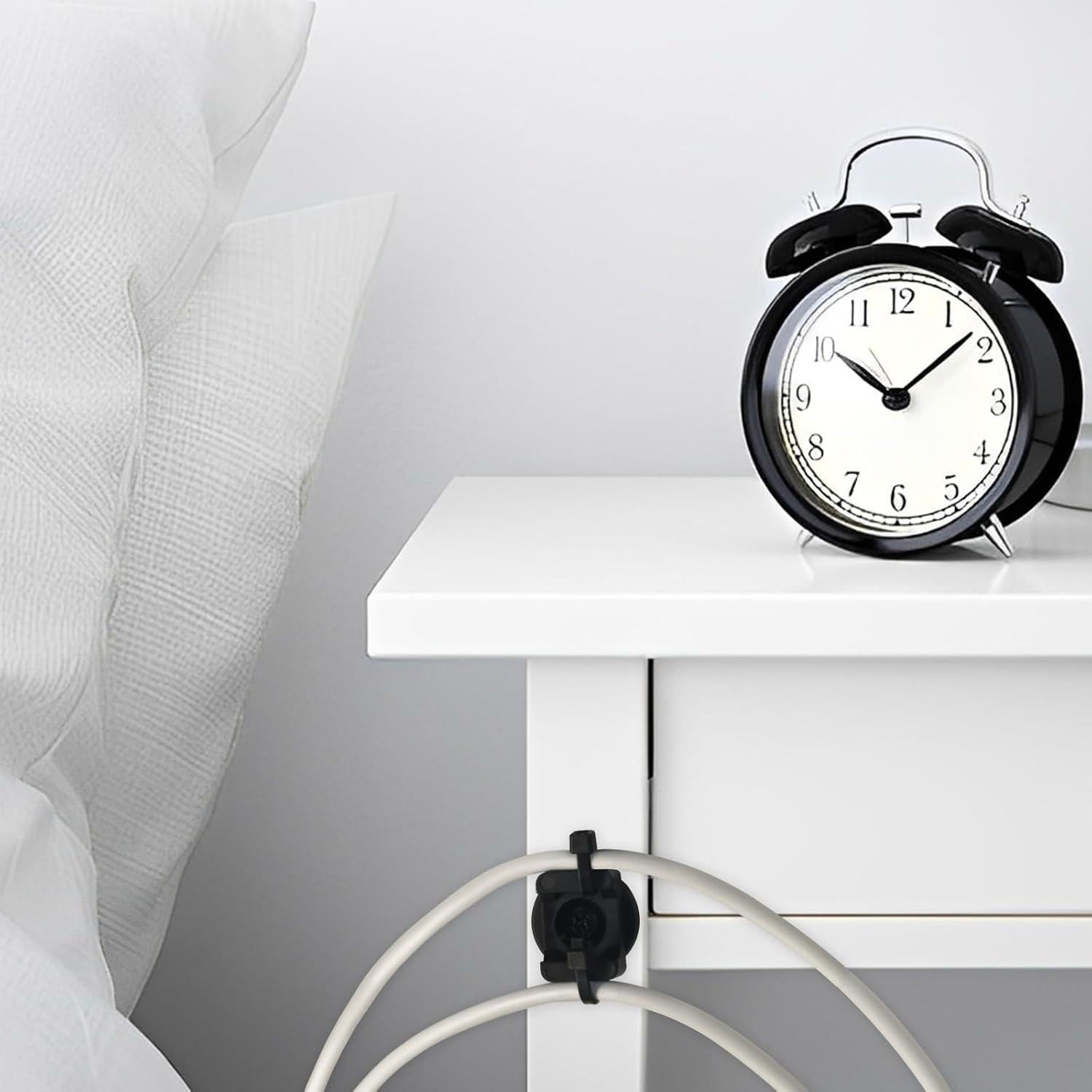 18 Clips Magnéticos para Cables mzfoo - Soporte de Cinta 5.2 kg