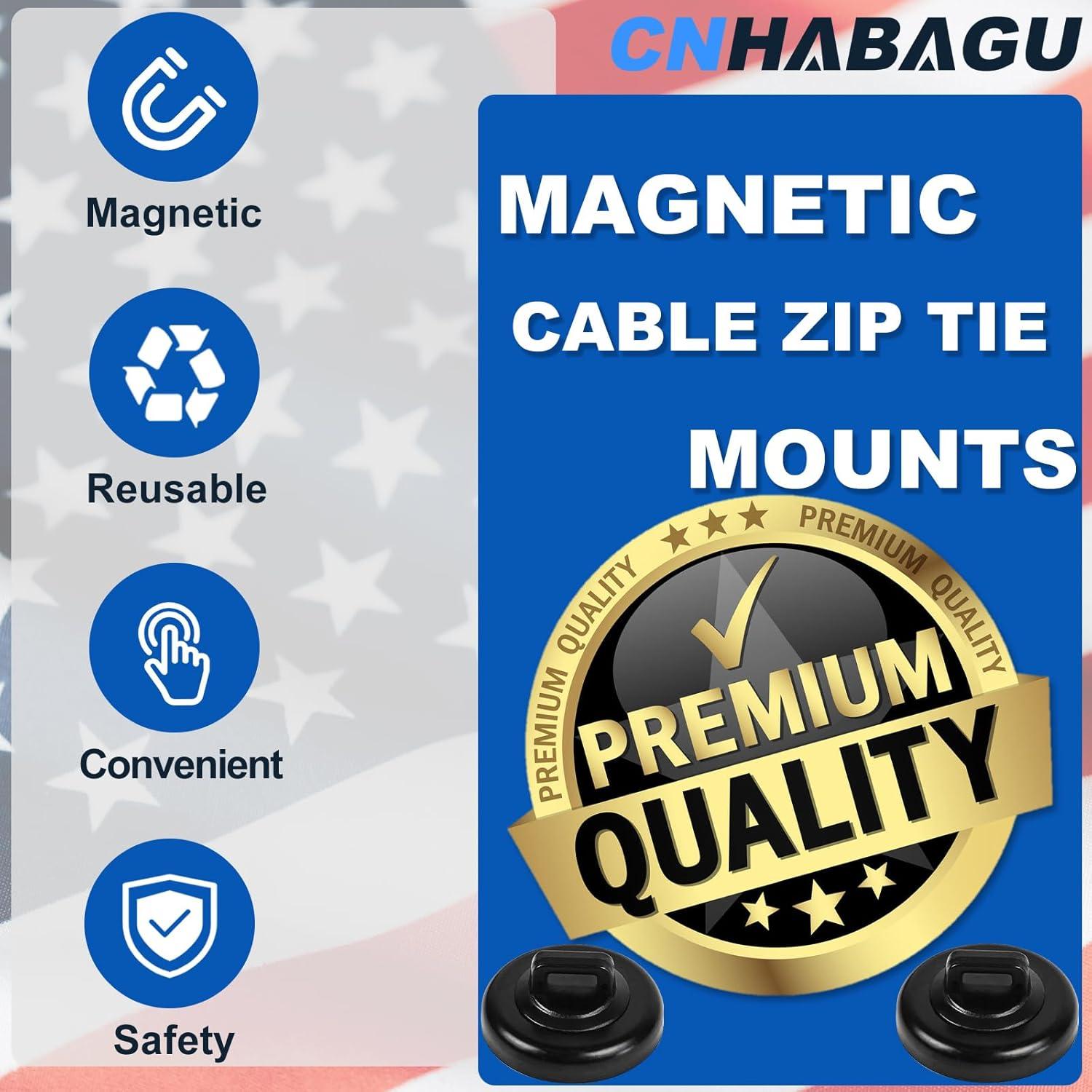 Soporte de Brida Magnética CNHABAGU D19 Pequeño 12 Pcs