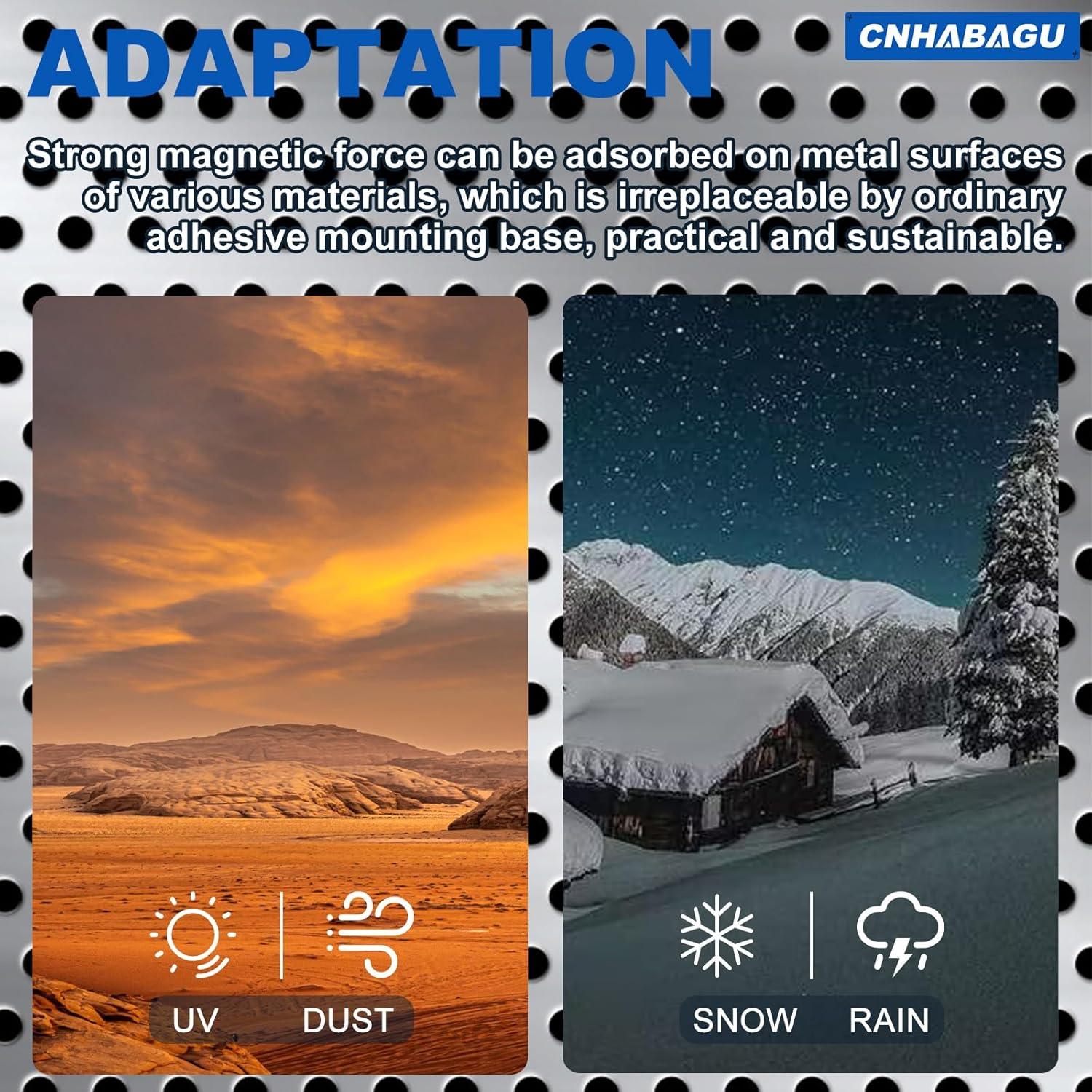 Soporte de Brida Magnética CNHABAGU D19 Pequeño 12 Pcs