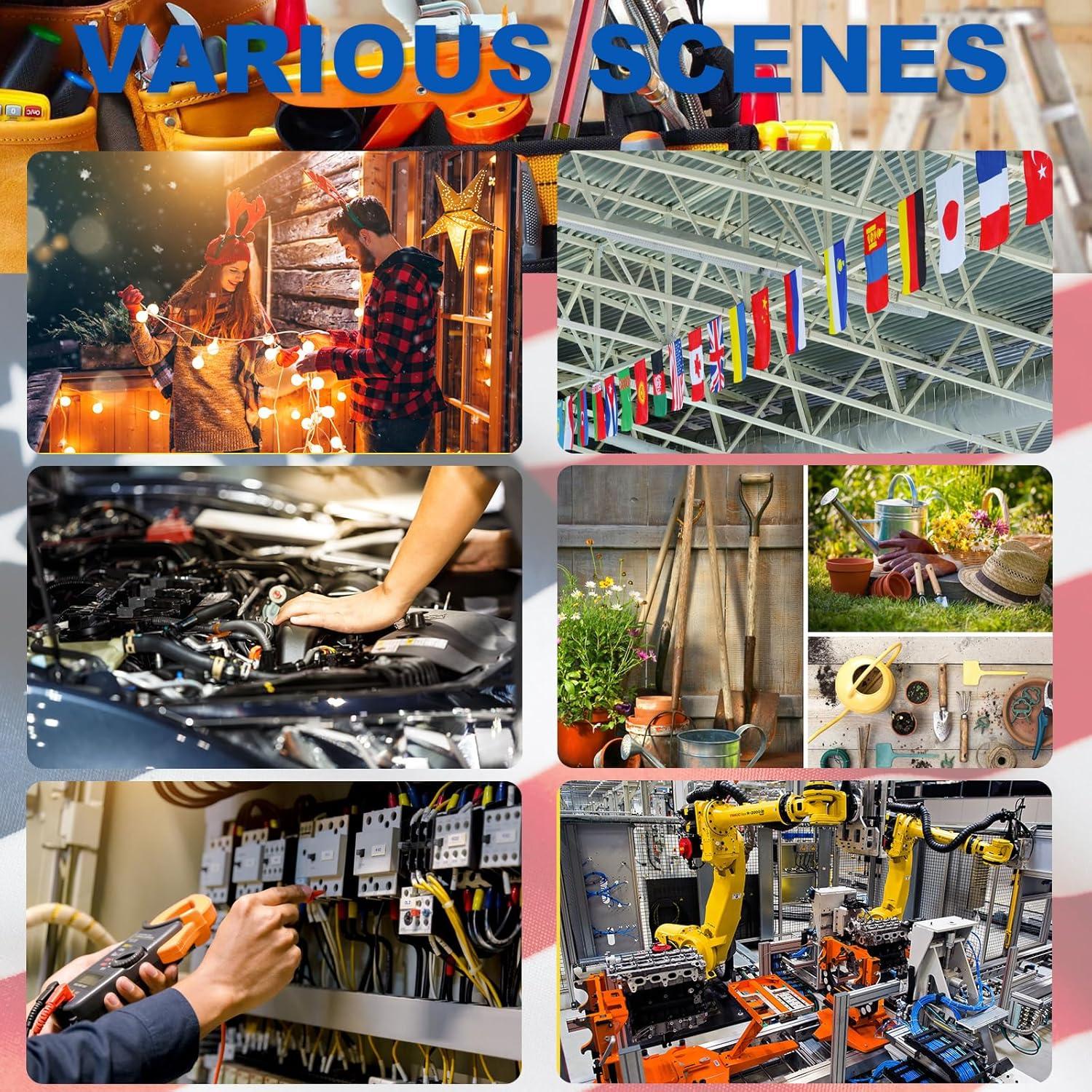 Soporte de Brida Magnética CNHABAGU D19 Pequeño 12 Pcs