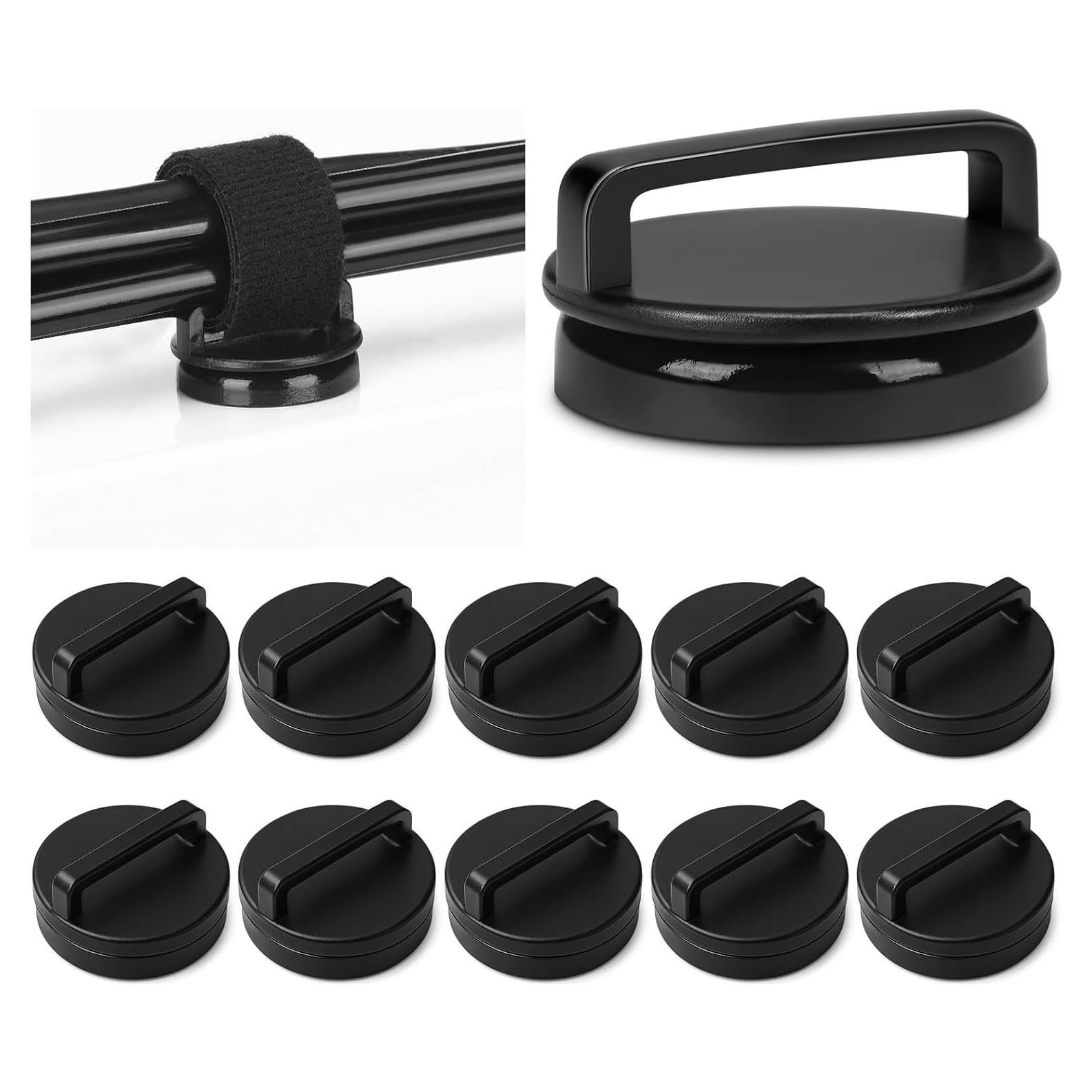 10 Soportes Magnéticos para Bridas de Cable Tellegloww 23mm