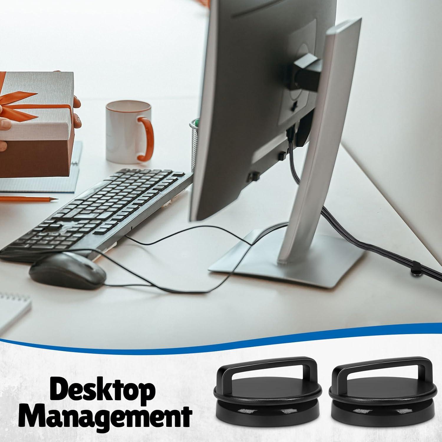 10 Soportes Magnéticos para Bridas de Cable Tellegloww 23mm