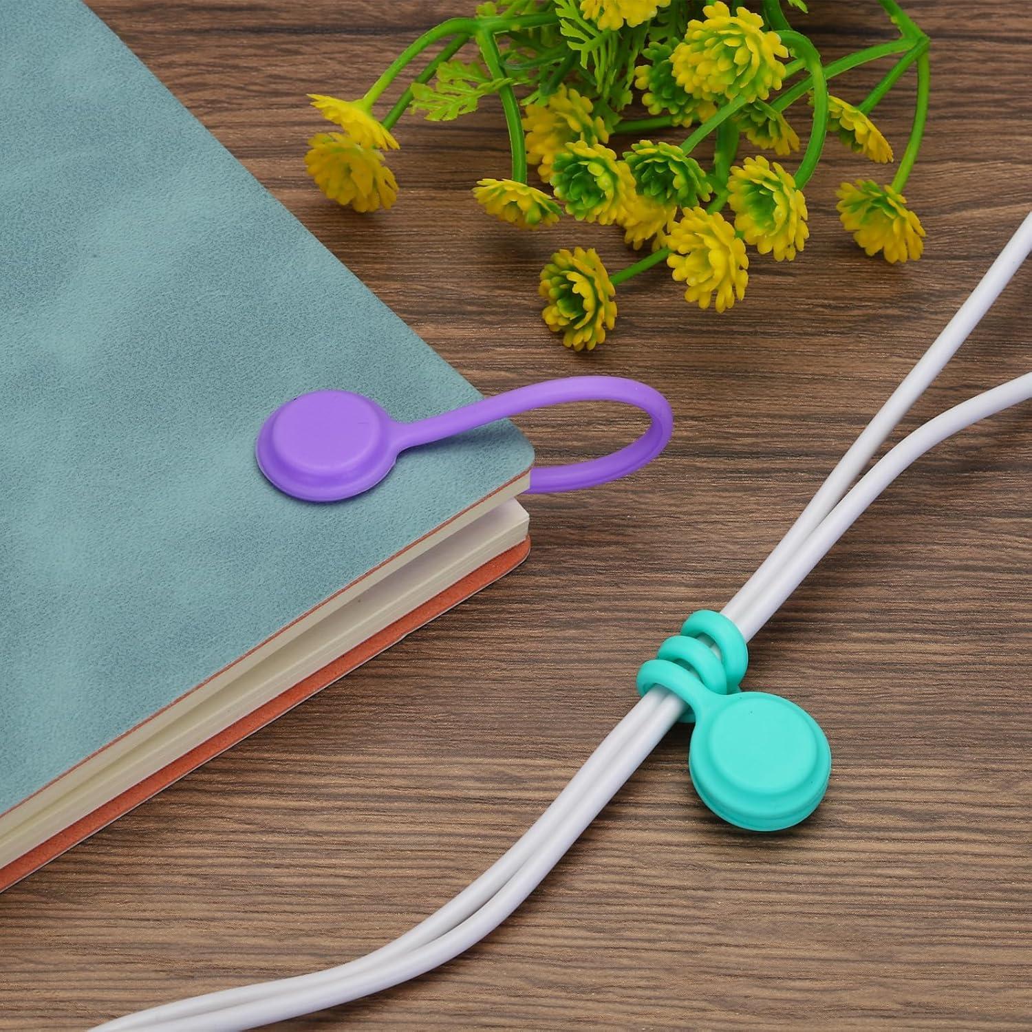 Clips Magnéticos MECCANIXITY 10 Pcs 10.9 cm Organizador de Cables