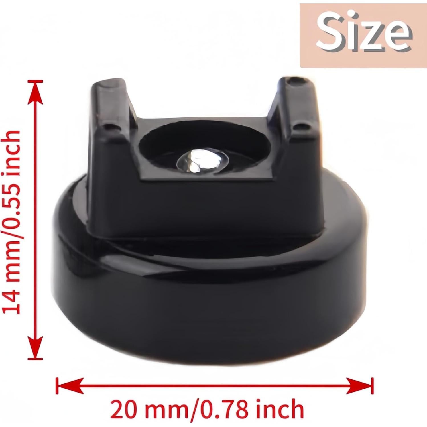 Soportes Magnéticos para Cables Genérico 12 Piezas con Adhesivos