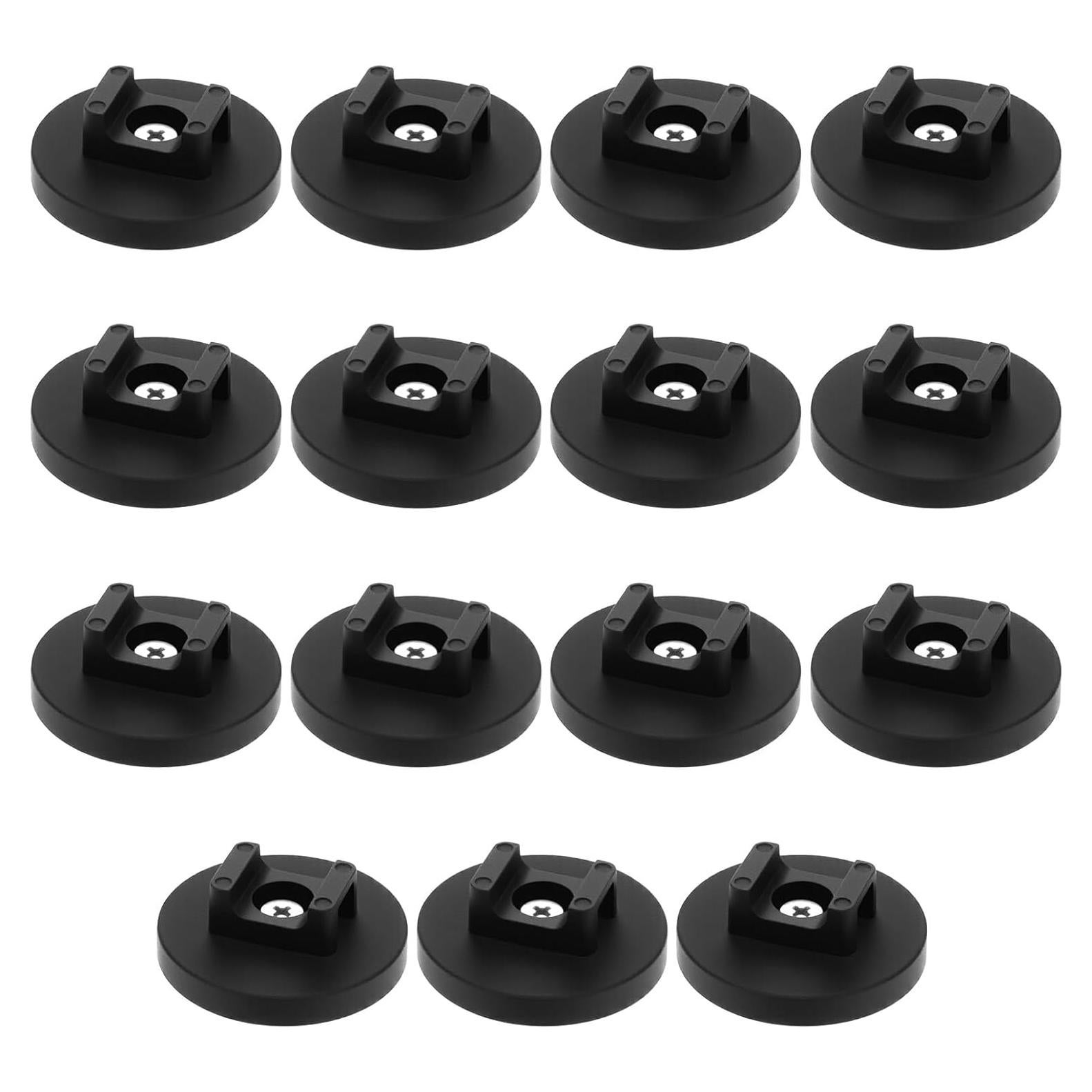 15 Clips Magnéticos para Cables Nodaaiie 42.9x16mm Negro