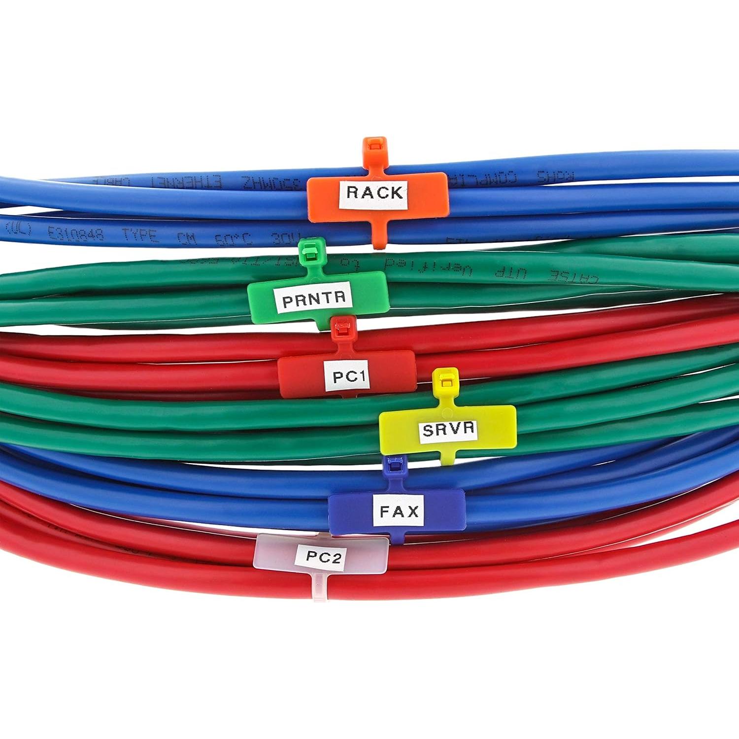 Marcador de Etiqueta Azul Secure 20.32 cm - Paquete de 100