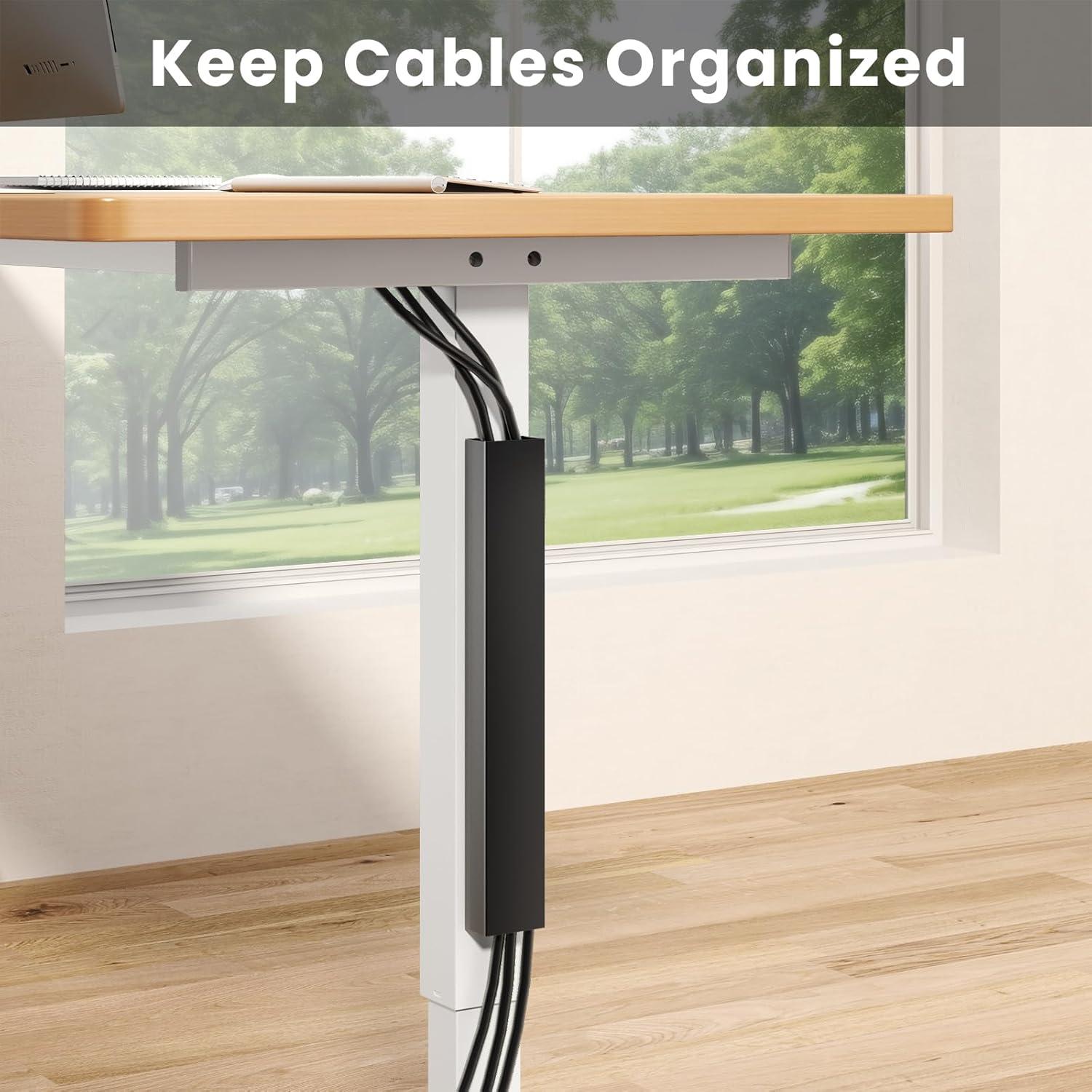 Organizador de Cables Magnético Putilsen 35 cm Negro