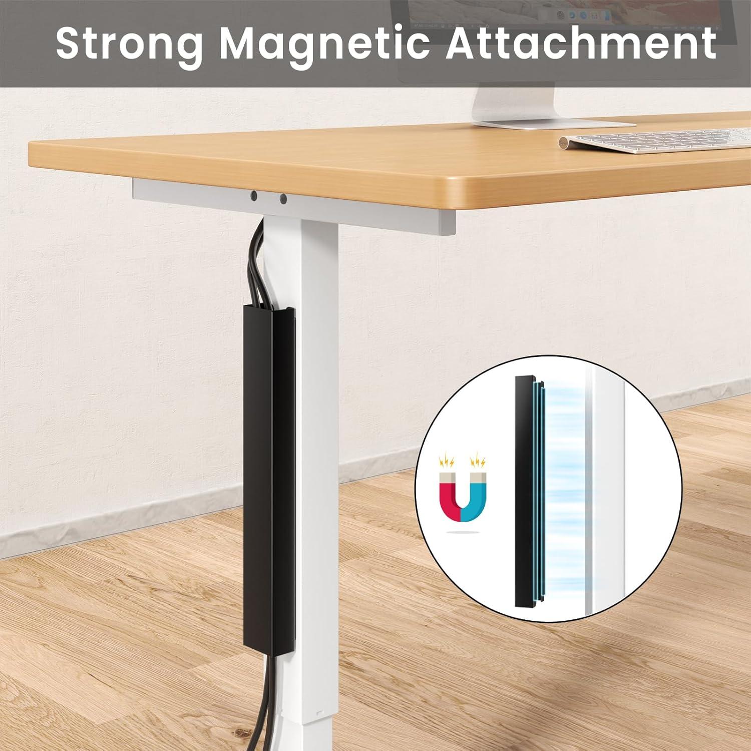 Organizador de Cables Magnético Putilsen 35 cm Negro