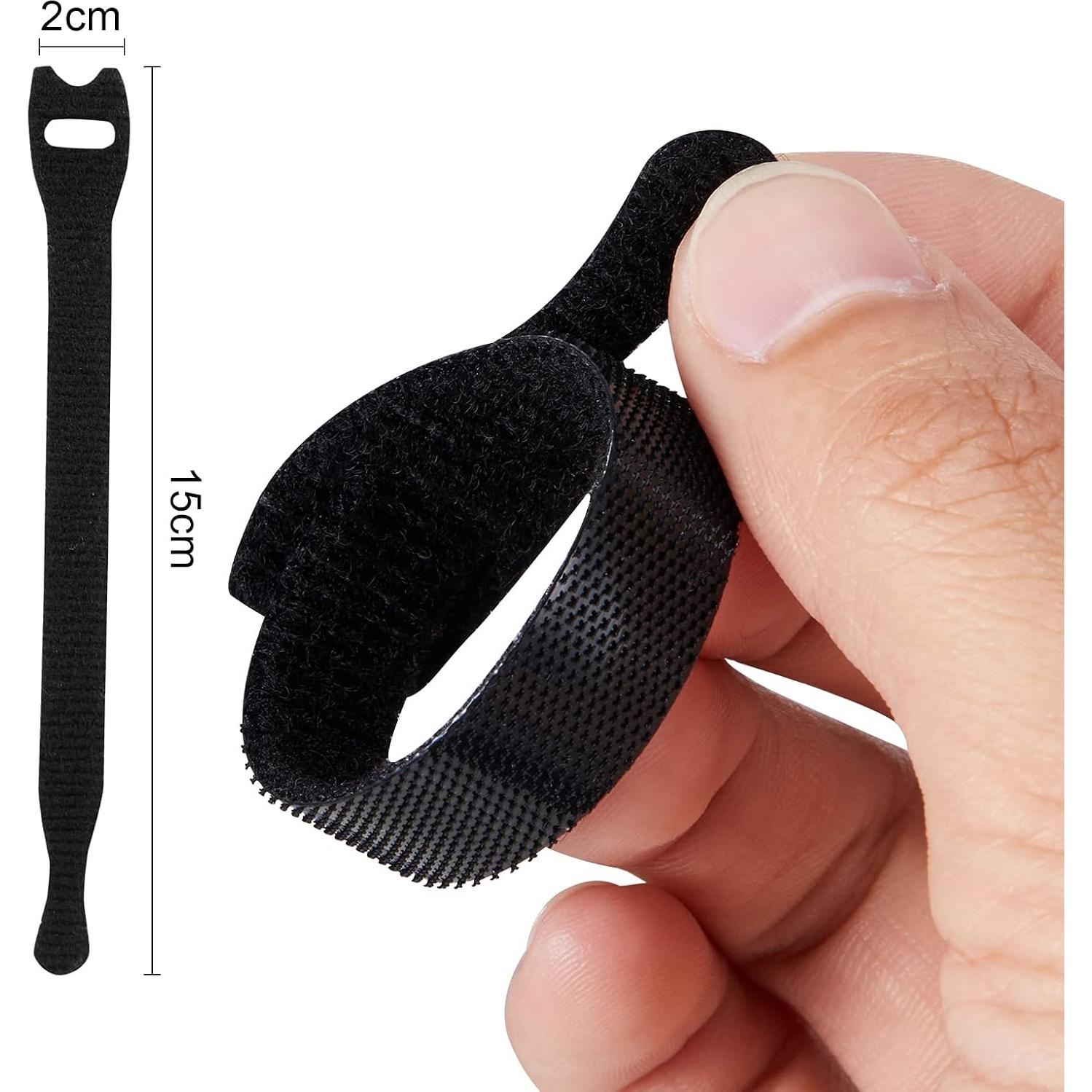 Ataduras de Cable Reutilizables Trilancer 15.24cm 100 Piezas