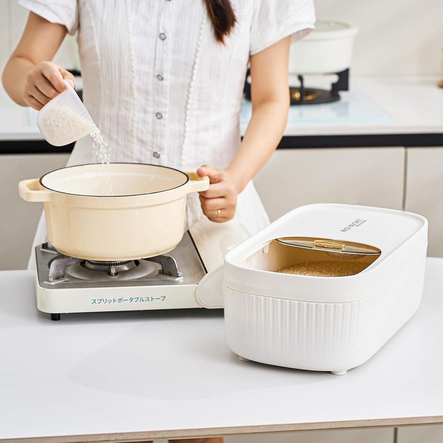 Contenedor de Almacenamiento UFORU 11L Libre de BPA a Prueba de Humedad