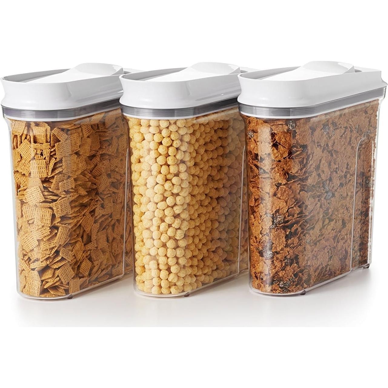 Set de Dispensadores de Cereal OXO Good Grips 3 Piezas 3.4 Qt