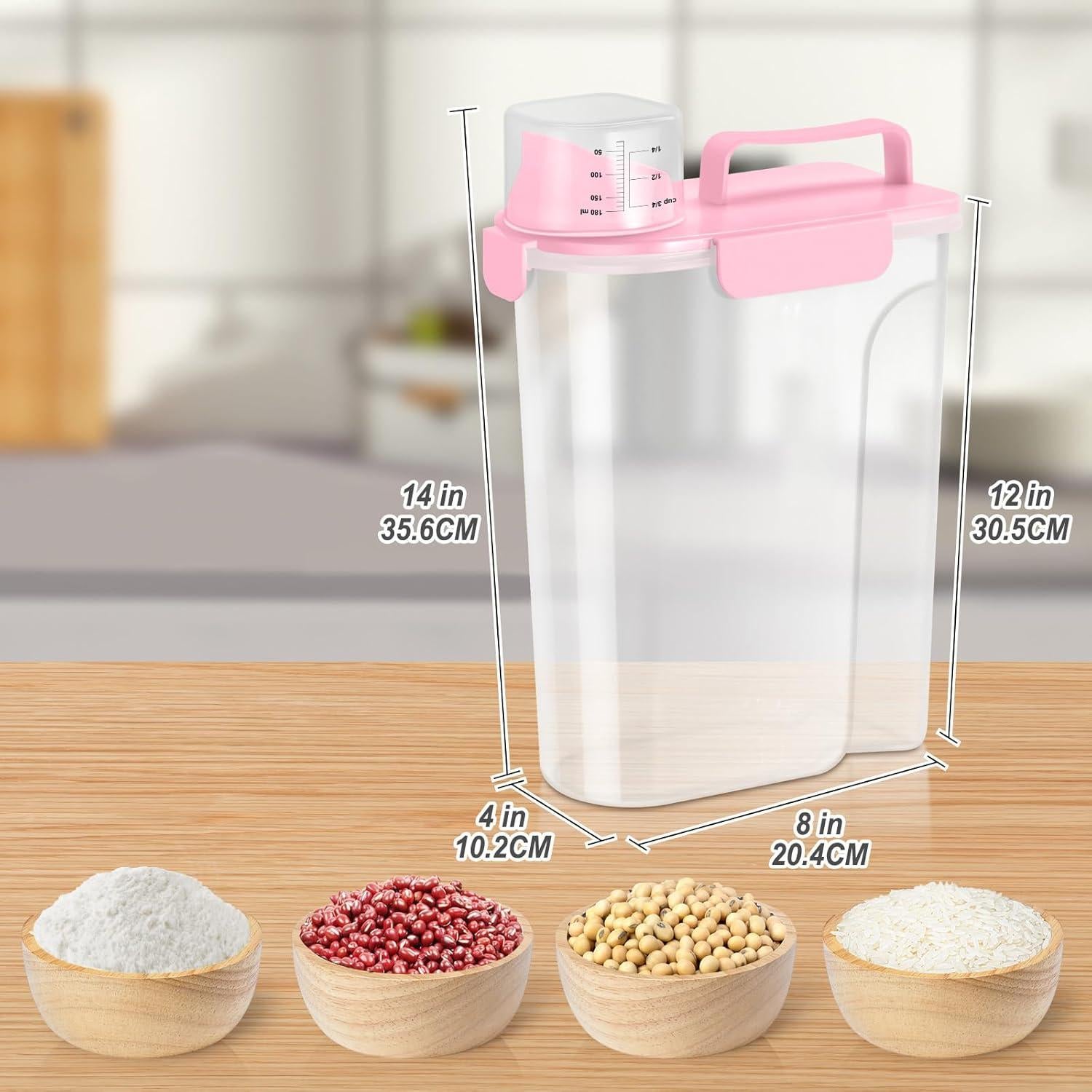 Contenedor de Almacenamiento de Alimentos TBMAXS 10 L Rosa