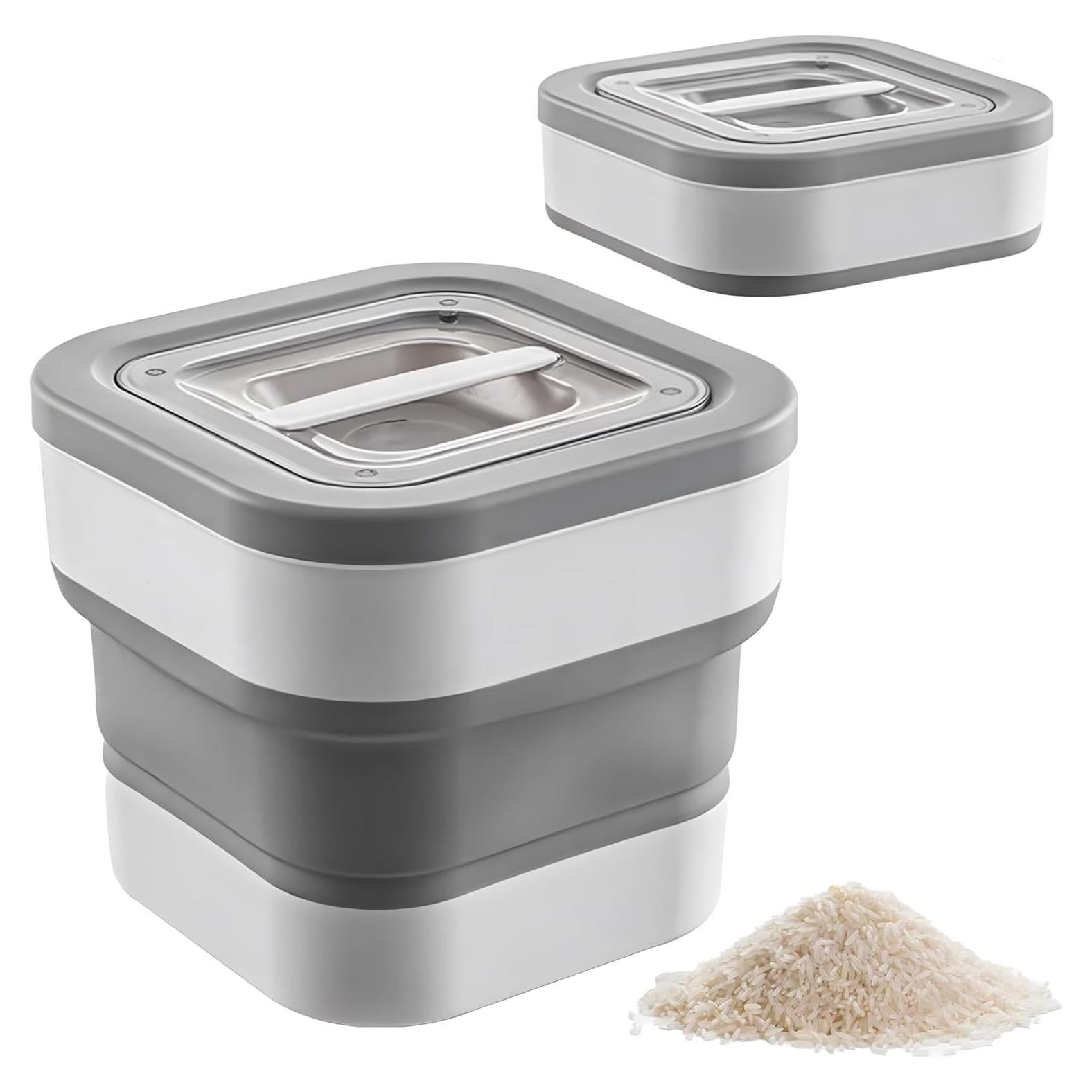 Contenedor Plegable de Almacenamiento de Alimentos 5-12.5 kg